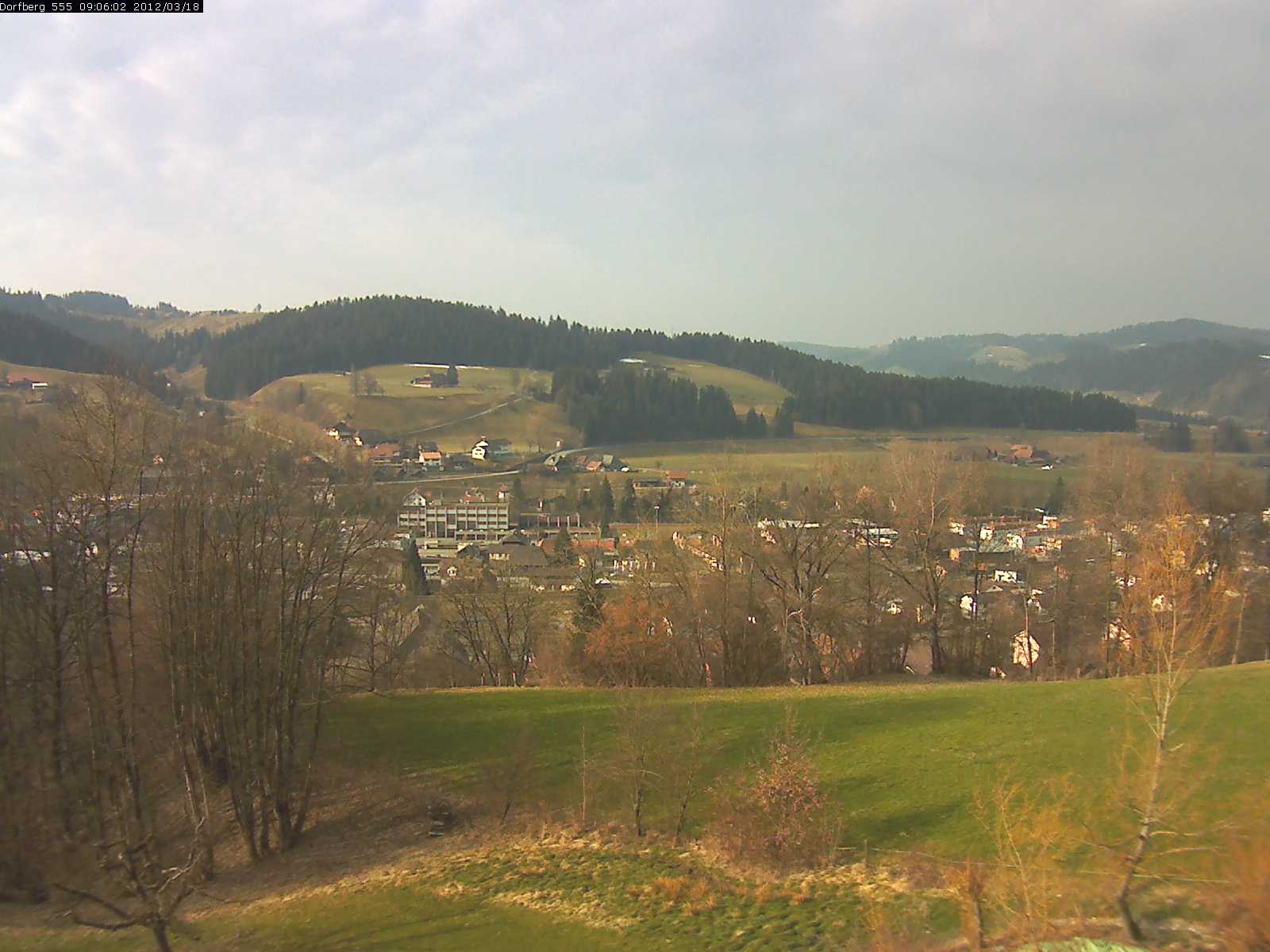 Webcam-Bild: Aussicht vom Dorfberg in Langnau 20120318-090600