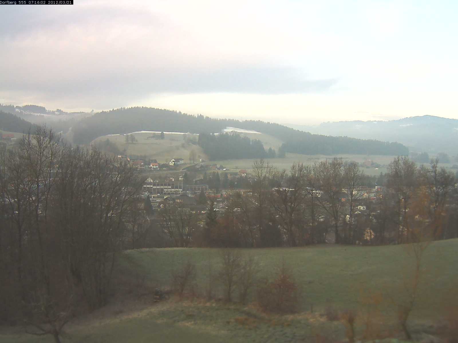 Webcam-Bild: Aussicht vom Dorfberg in Langnau 20120321-071600