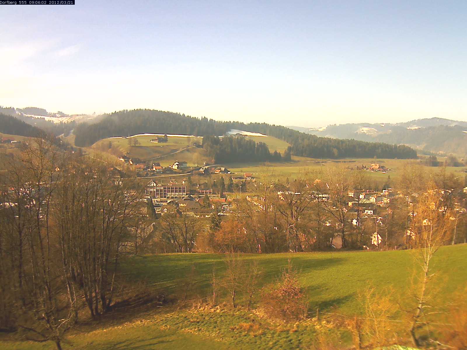 Webcam-Bild: Aussicht vom Dorfberg in Langnau 20120321-090600