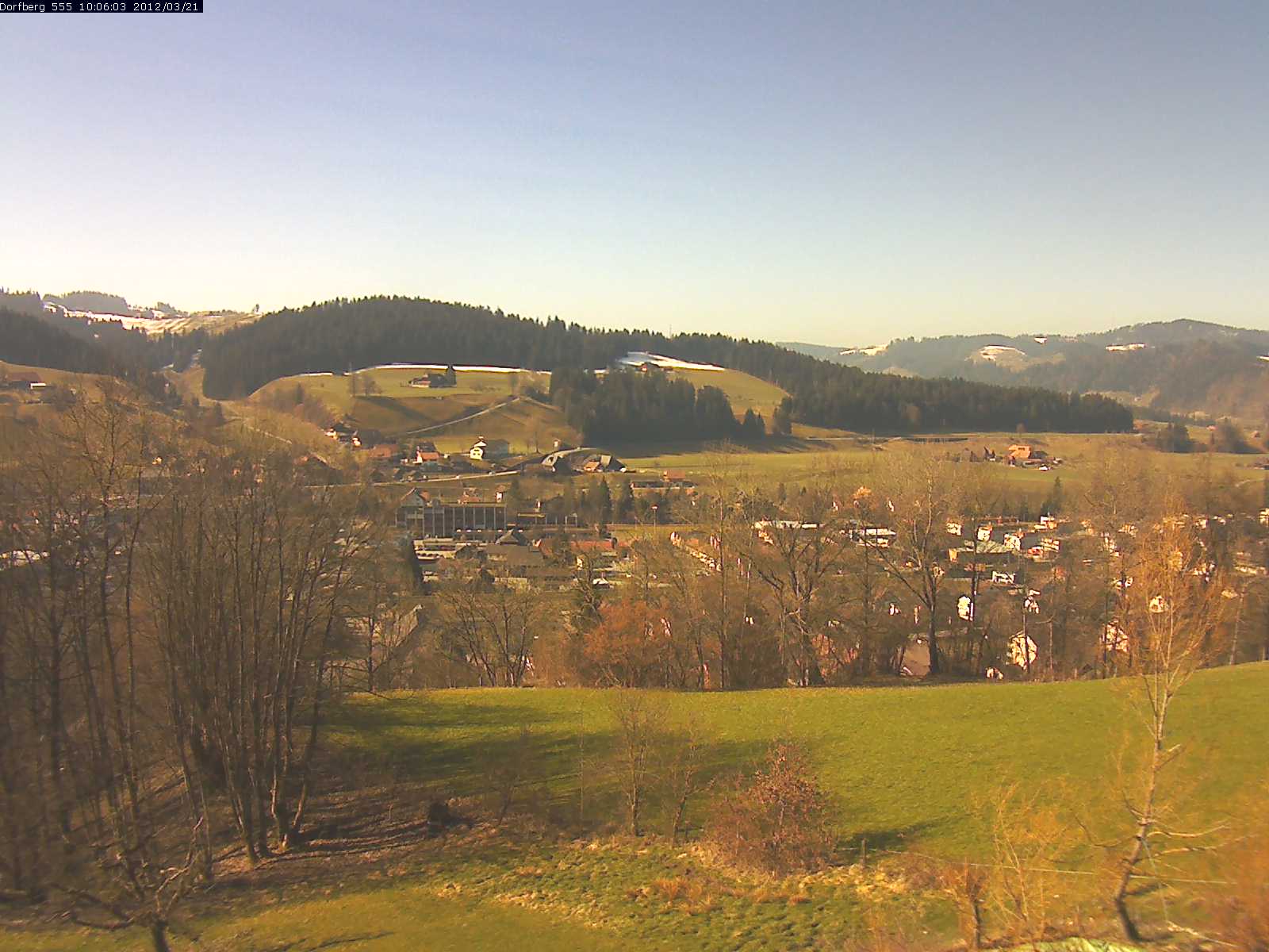 Webcam-Bild: Aussicht vom Dorfberg in Langnau 20120321-100600