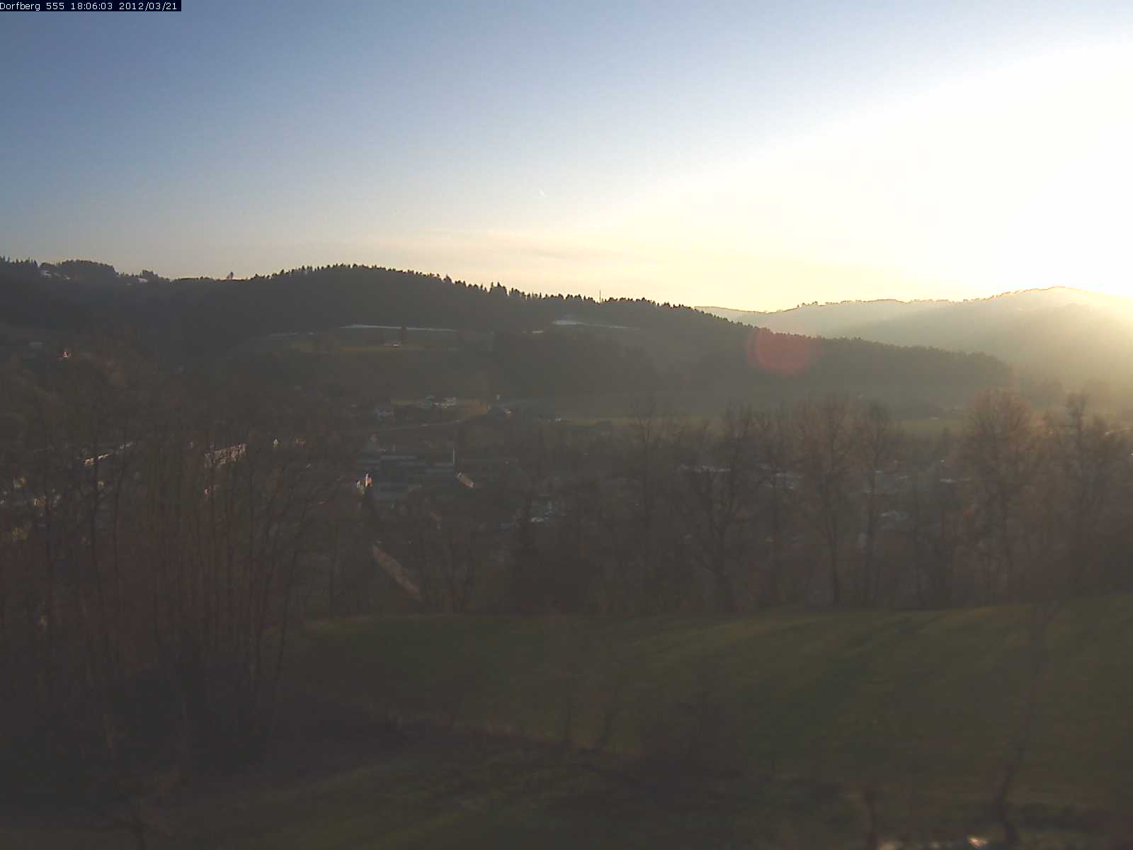 Webcam-Bild: Aussicht vom Dorfberg in Langnau 20120321-180600