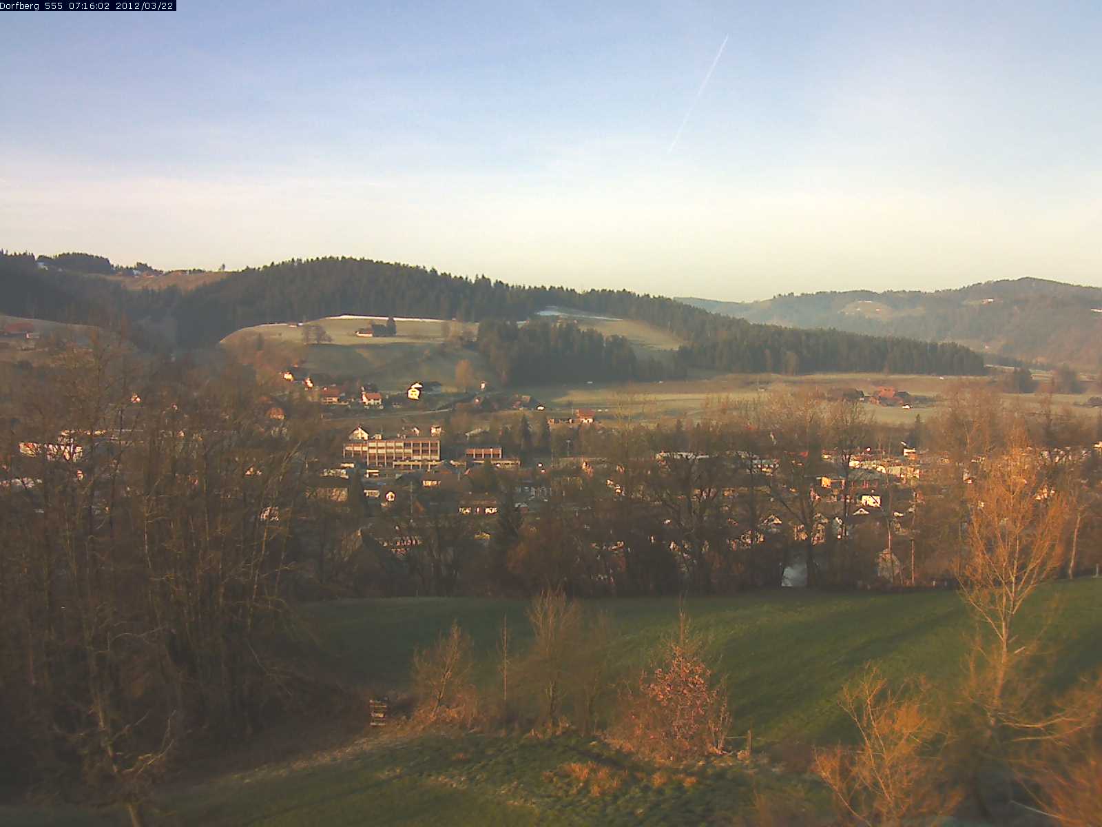 Webcam-Bild: Aussicht vom Dorfberg in Langnau 20120322-071600