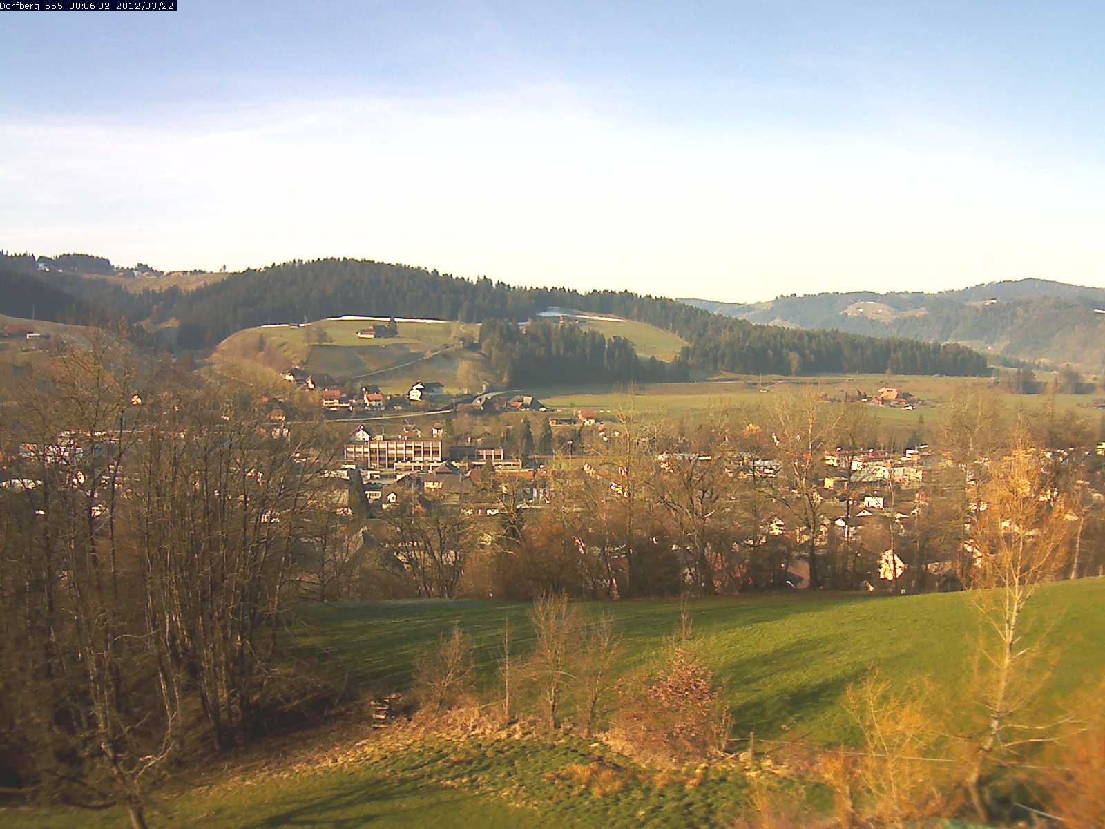 Webcam-Bild: Aussicht vom Dorfberg in Langnau 20120322-080600