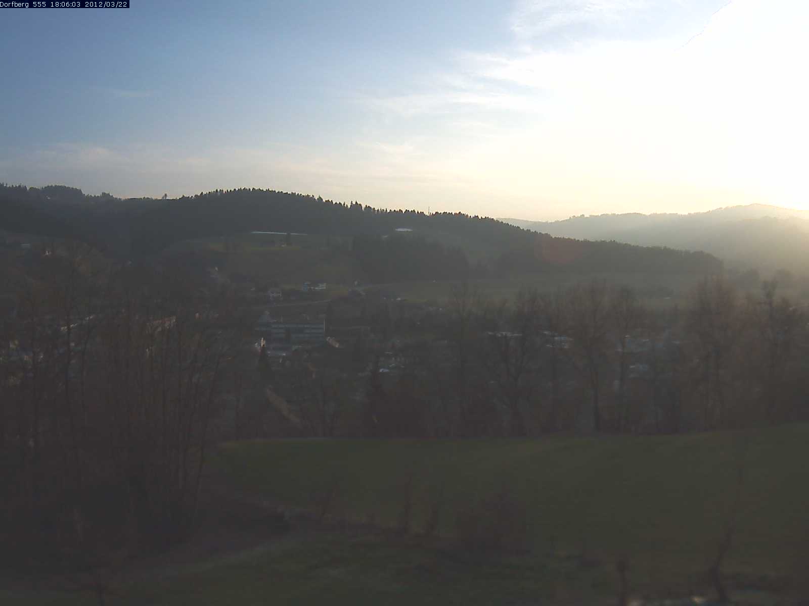Webcam-Bild: Aussicht vom Dorfberg in Langnau 20120322-180600