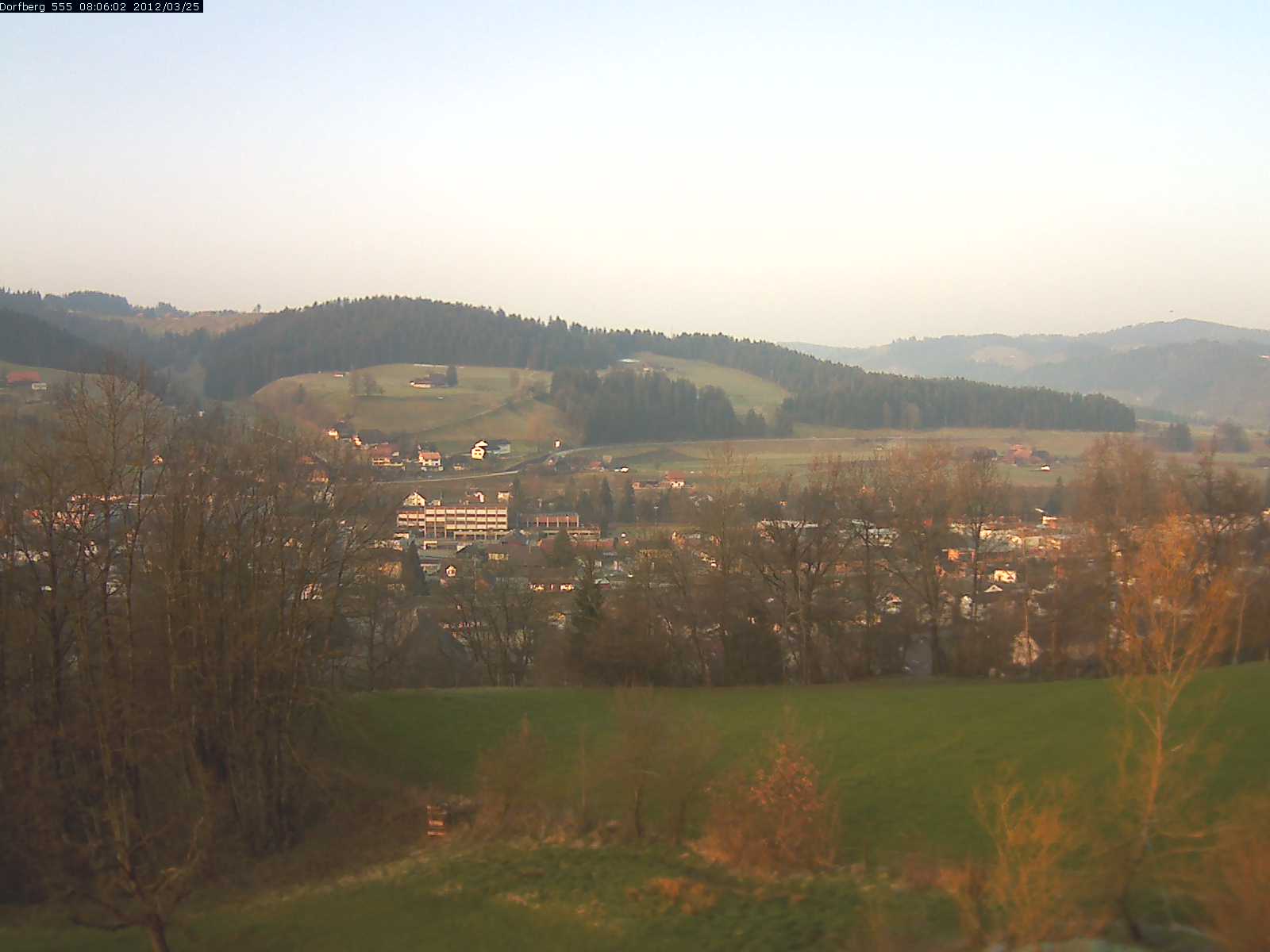 Webcam-Bild: Aussicht vom Dorfberg in Langnau 20120325-080600