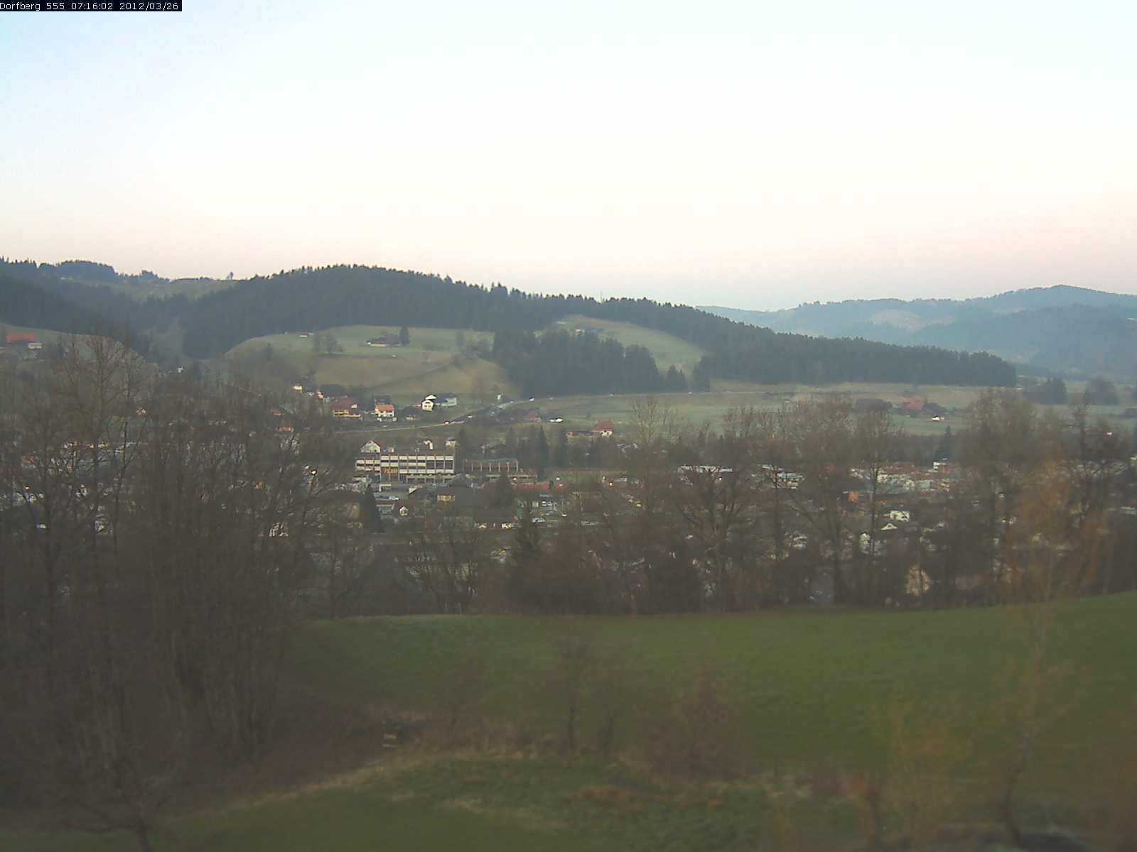 Webcam-Bild: Aussicht vom Dorfberg in Langnau 20120326-071600
