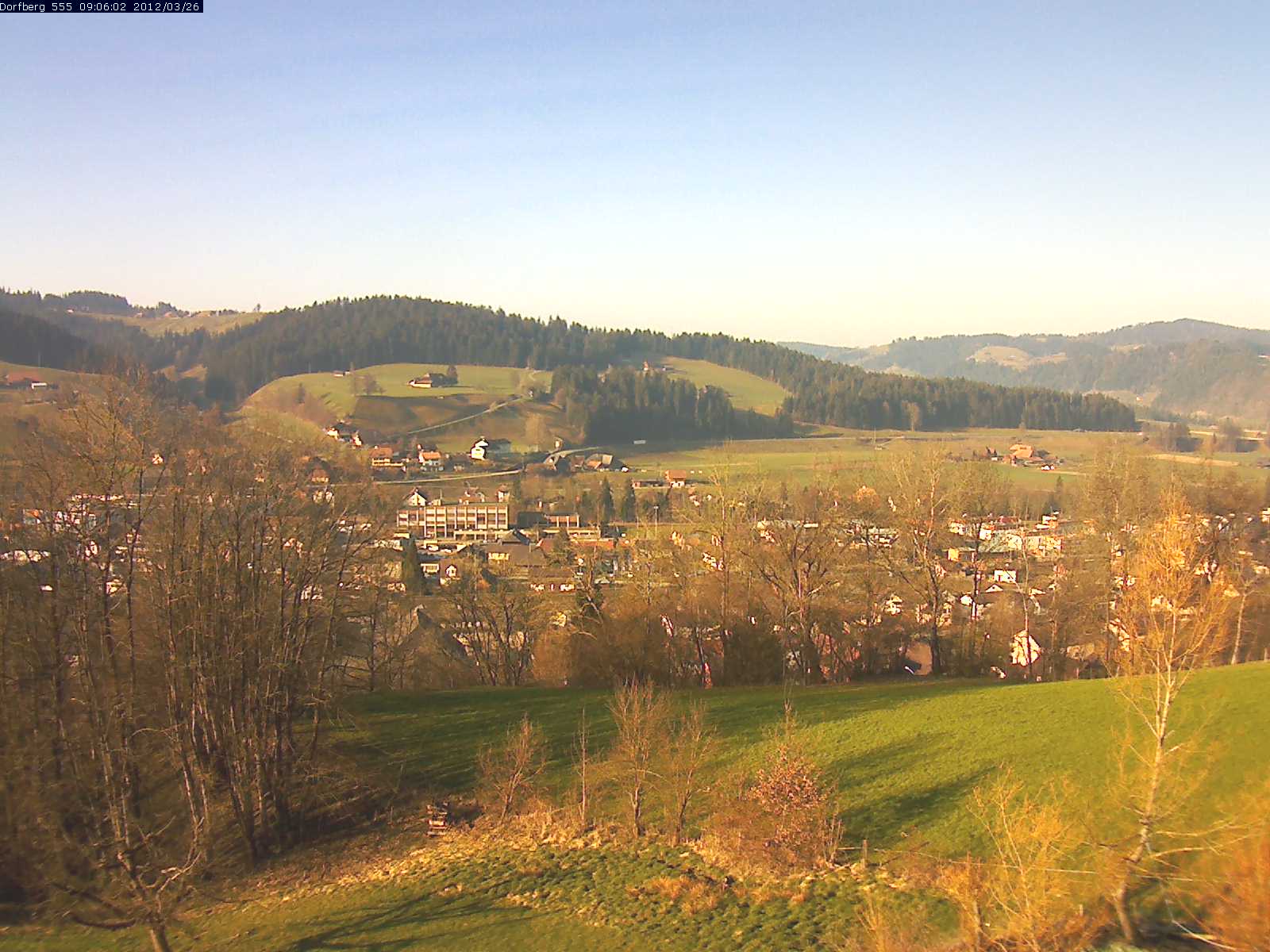 Webcam-Bild: Aussicht vom Dorfberg in Langnau 20120326-090600