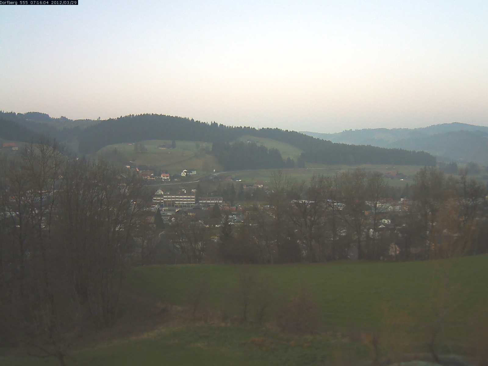 Webcam-Bild: Aussicht vom Dorfberg in Langnau 20120329-071600