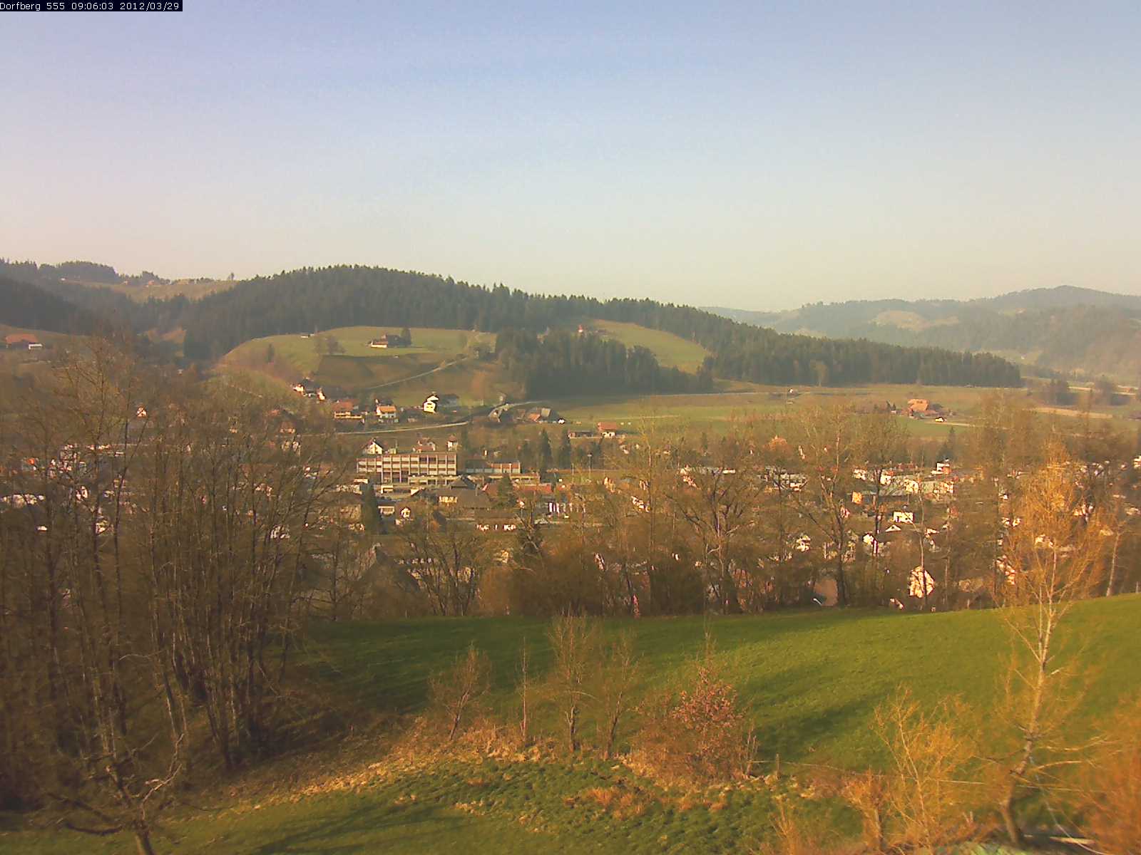 Webcam-Bild: Aussicht vom Dorfberg in Langnau 20120329-090600