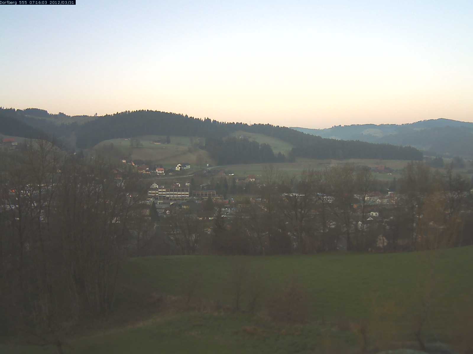 Webcam-Bild: Aussicht vom Dorfberg in Langnau 20120331-071600