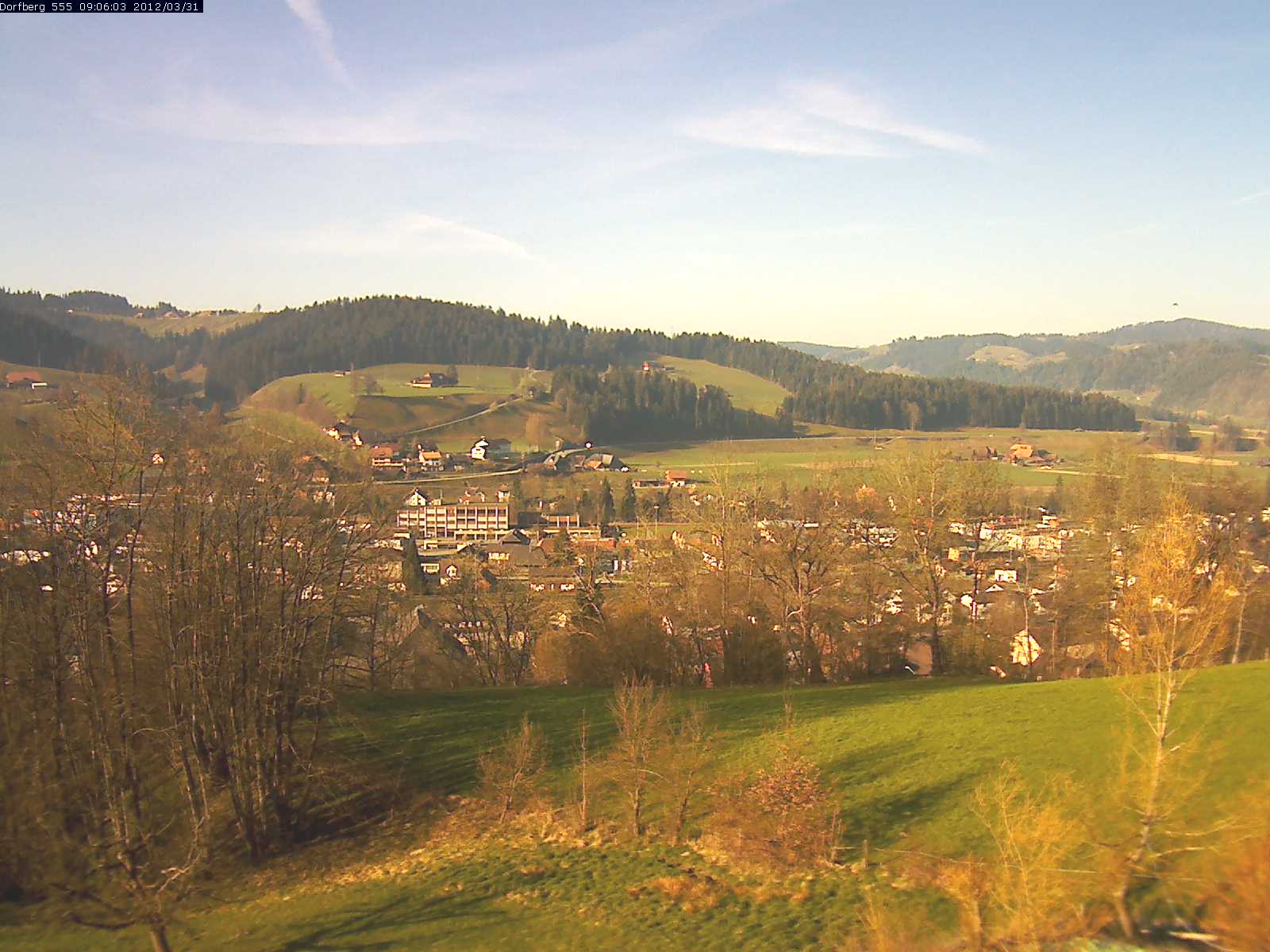 Webcam-Bild: Aussicht vom Dorfberg in Langnau 20120331-090600