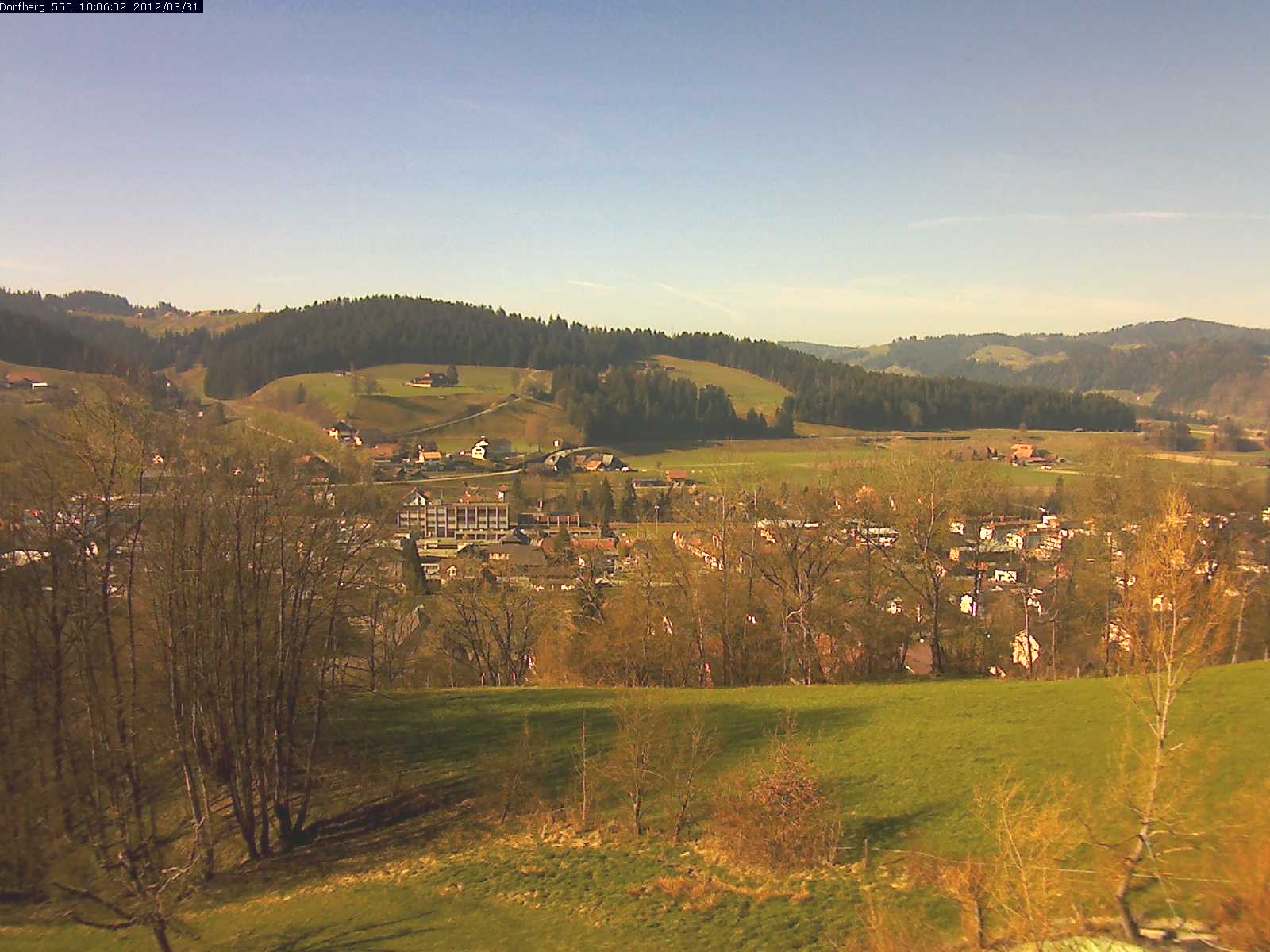 Webcam-Bild: Aussicht vom Dorfberg in Langnau 20120331-100600