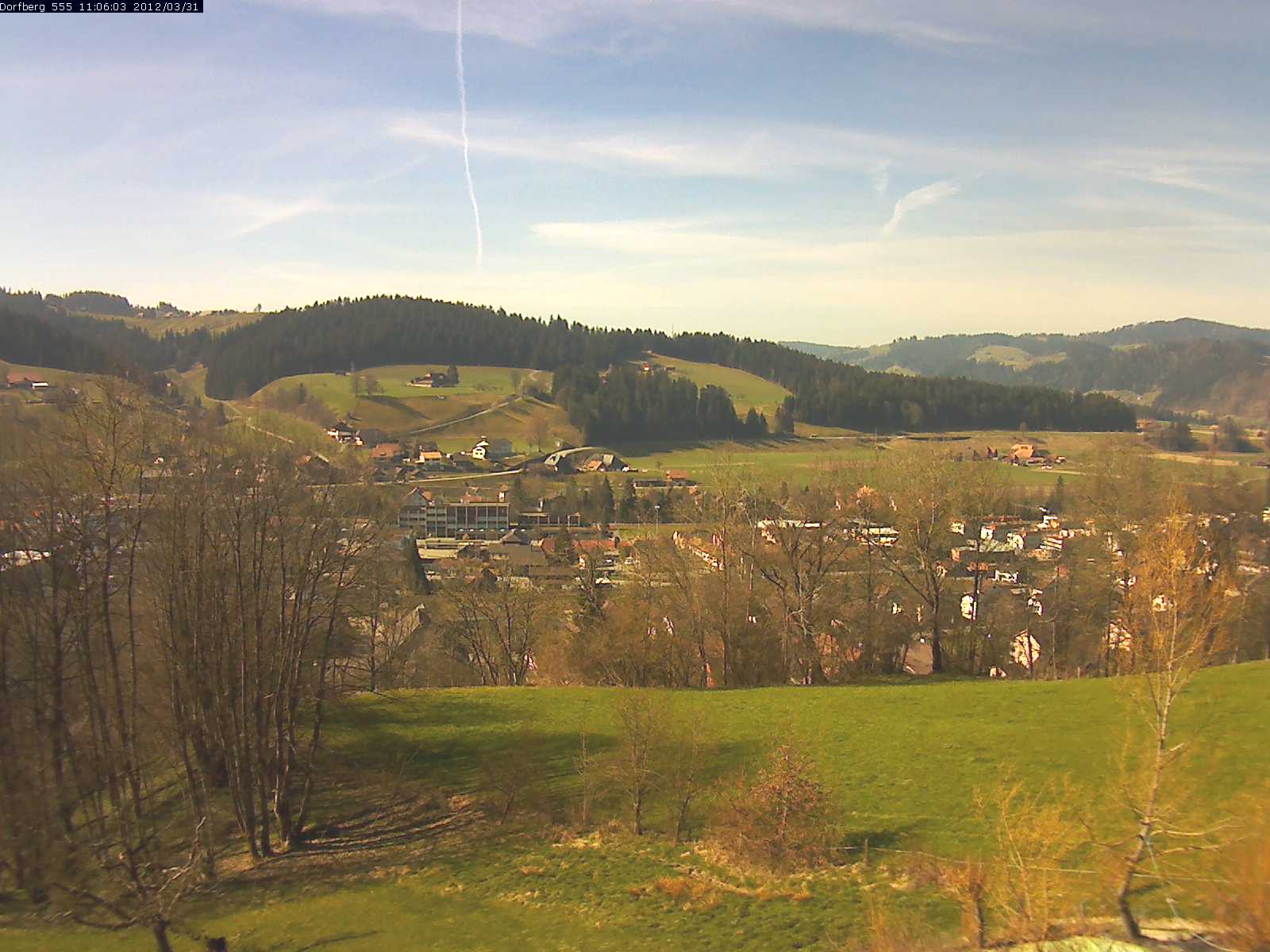Webcam-Bild: Aussicht vom Dorfberg in Langnau 20120331-110600