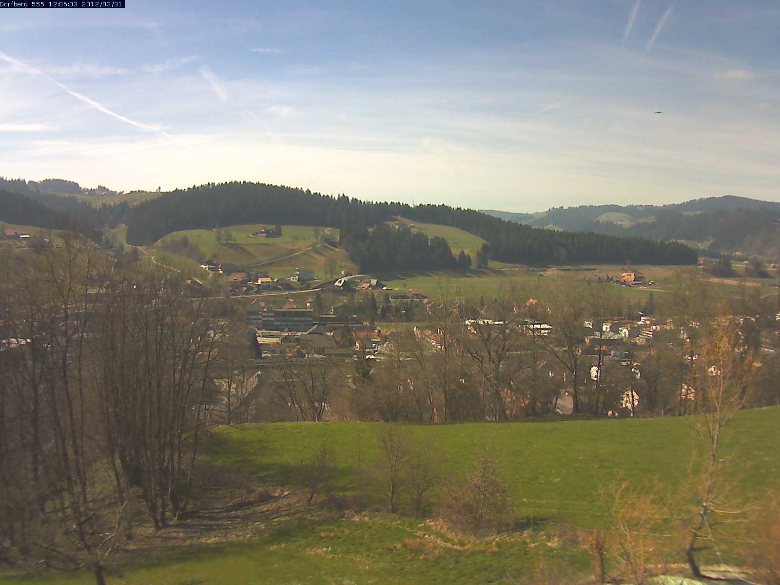 Webcam-Bild: Aussicht vom Dorfberg in Langnau 20120331-120600