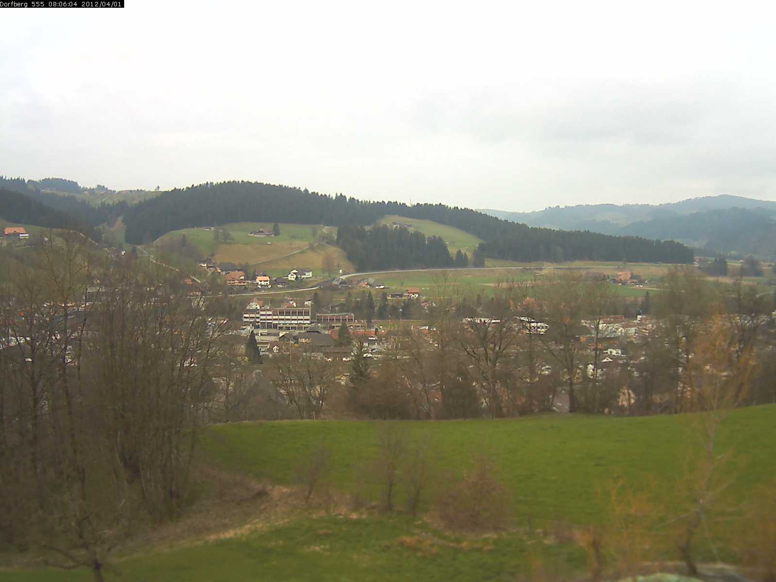 Webcam-Bild: Aussicht vom Dorfberg in Langnau 20120401-080600