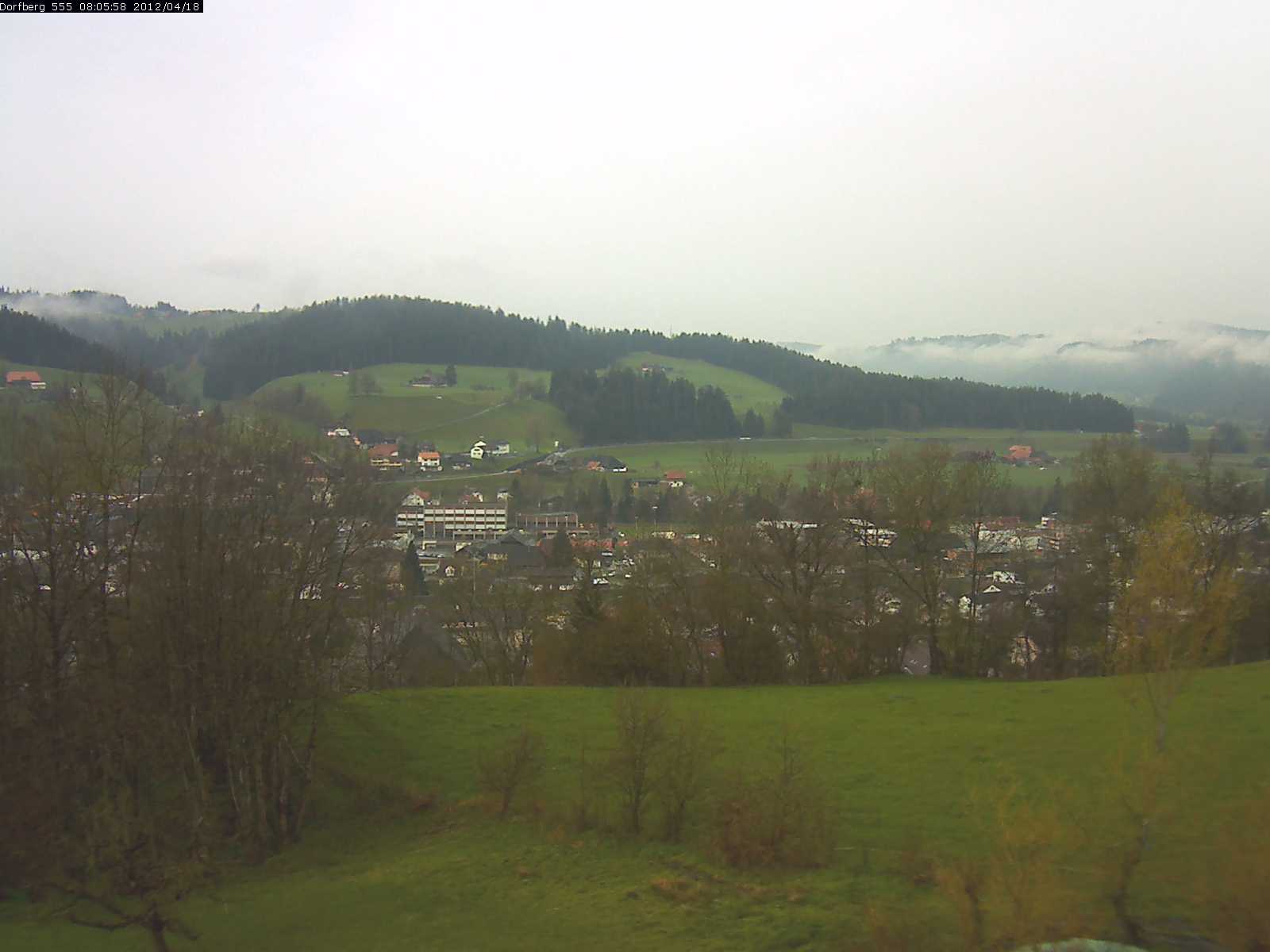 Webcam-Bild: Aussicht vom Dorfberg in Langnau 20120418-080600