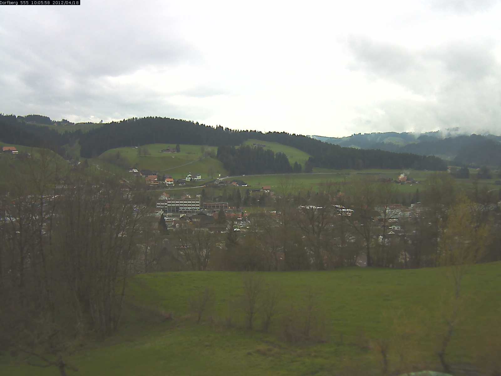 Webcam-Bild: Aussicht vom Dorfberg in Langnau 20120418-100600