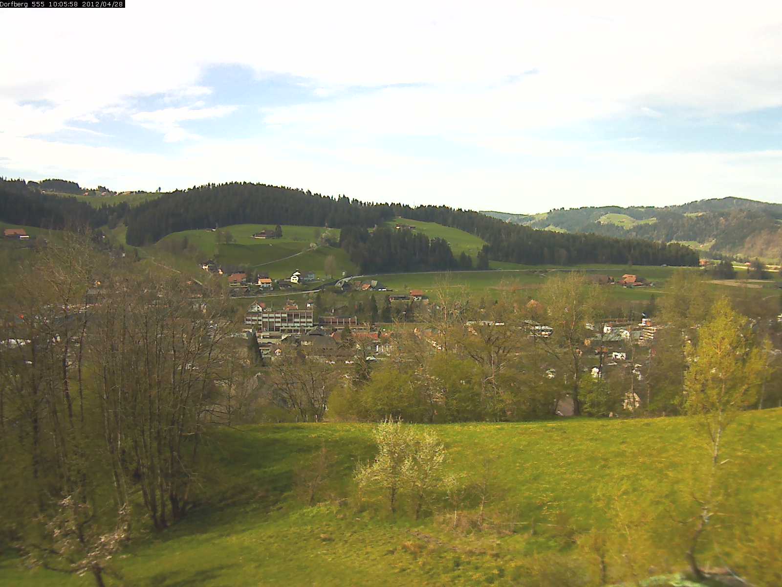 Webcam-Bild: Aussicht vom Dorfberg in Langnau 20120428-100600
