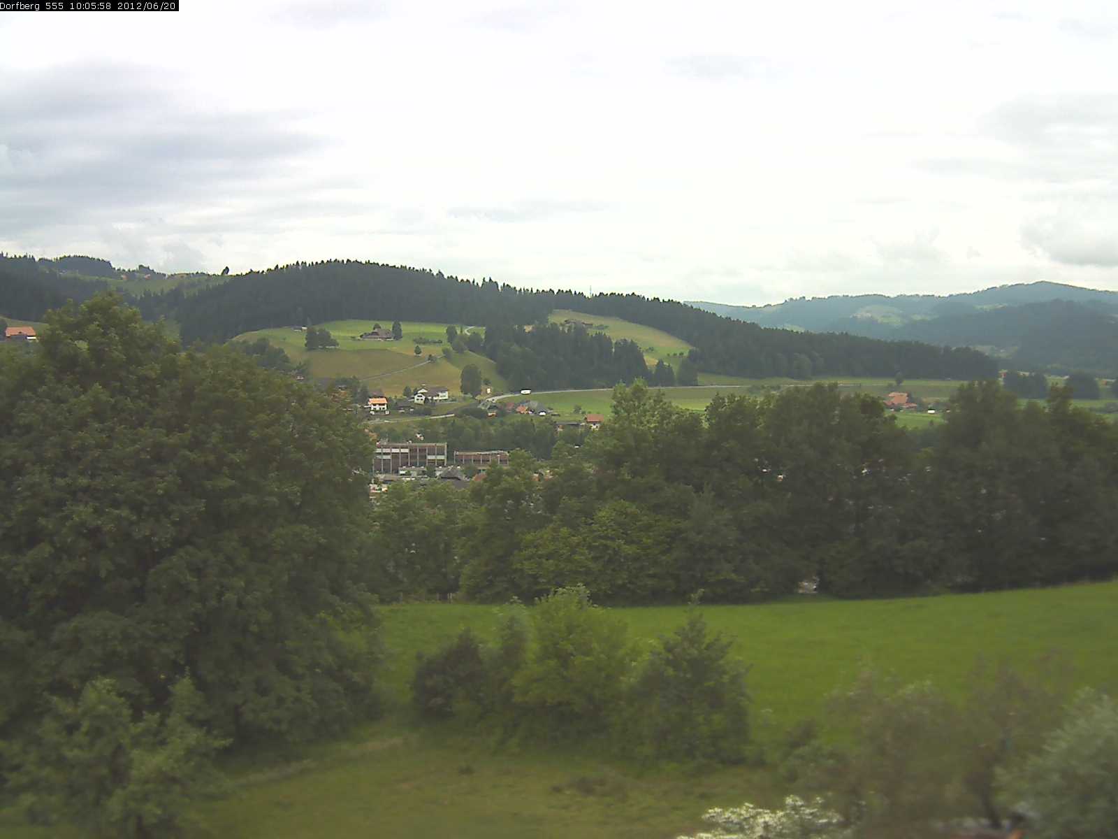 Webcam-Bild: Aussicht vom Dorfberg in Langnau 20120620-100600