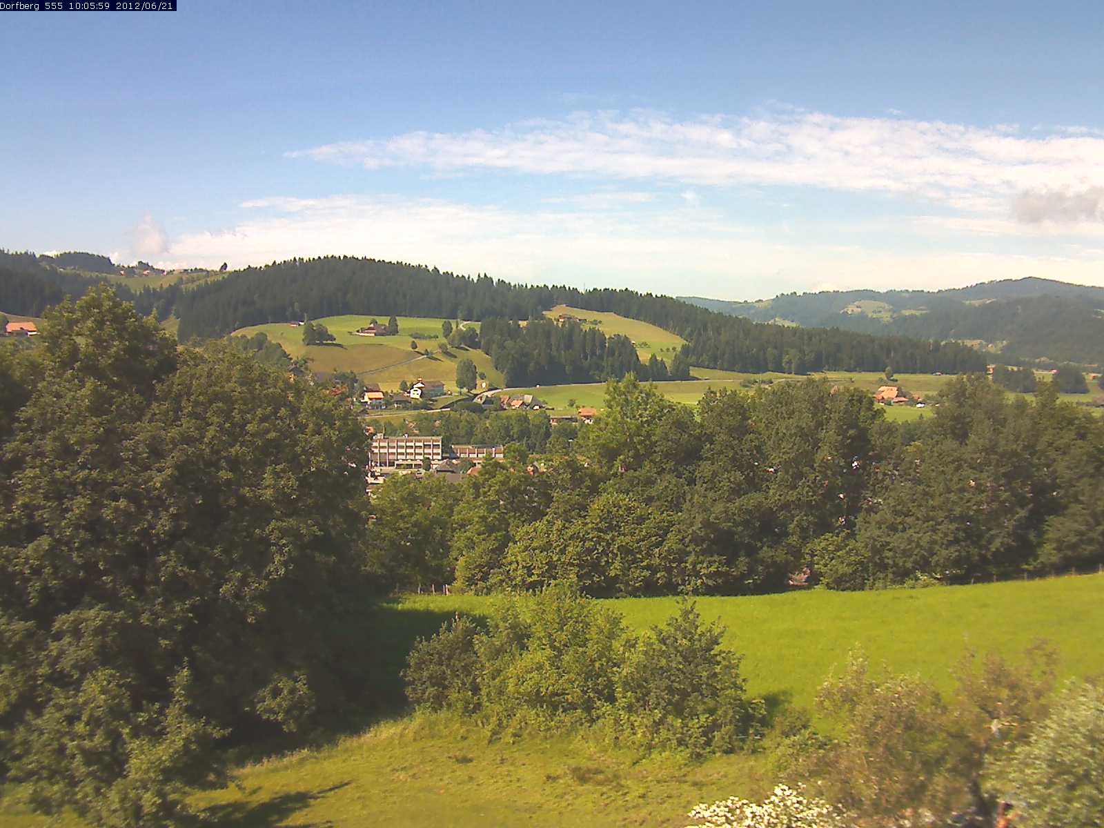 Webcam-Bild: Aussicht vom Dorfberg in Langnau 20120621-100600