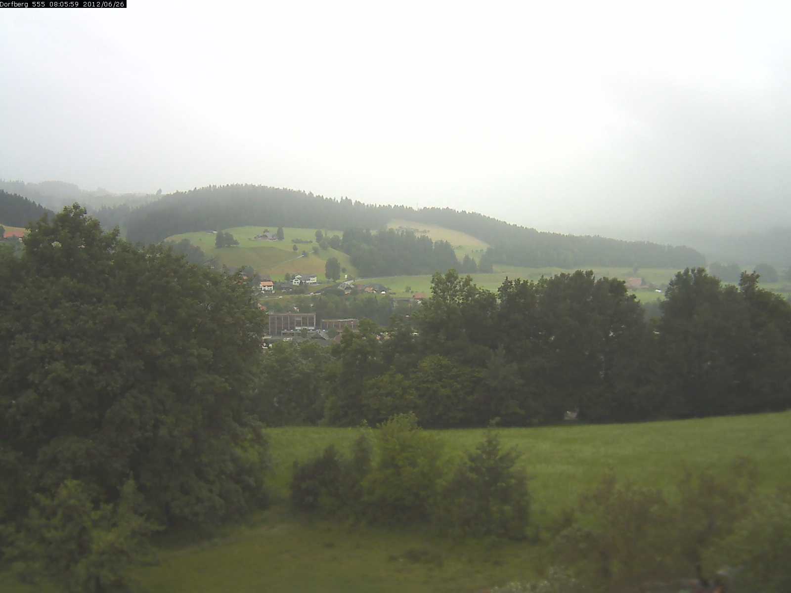 Webcam-Bild: Aussicht vom Dorfberg in Langnau 20120626-080600