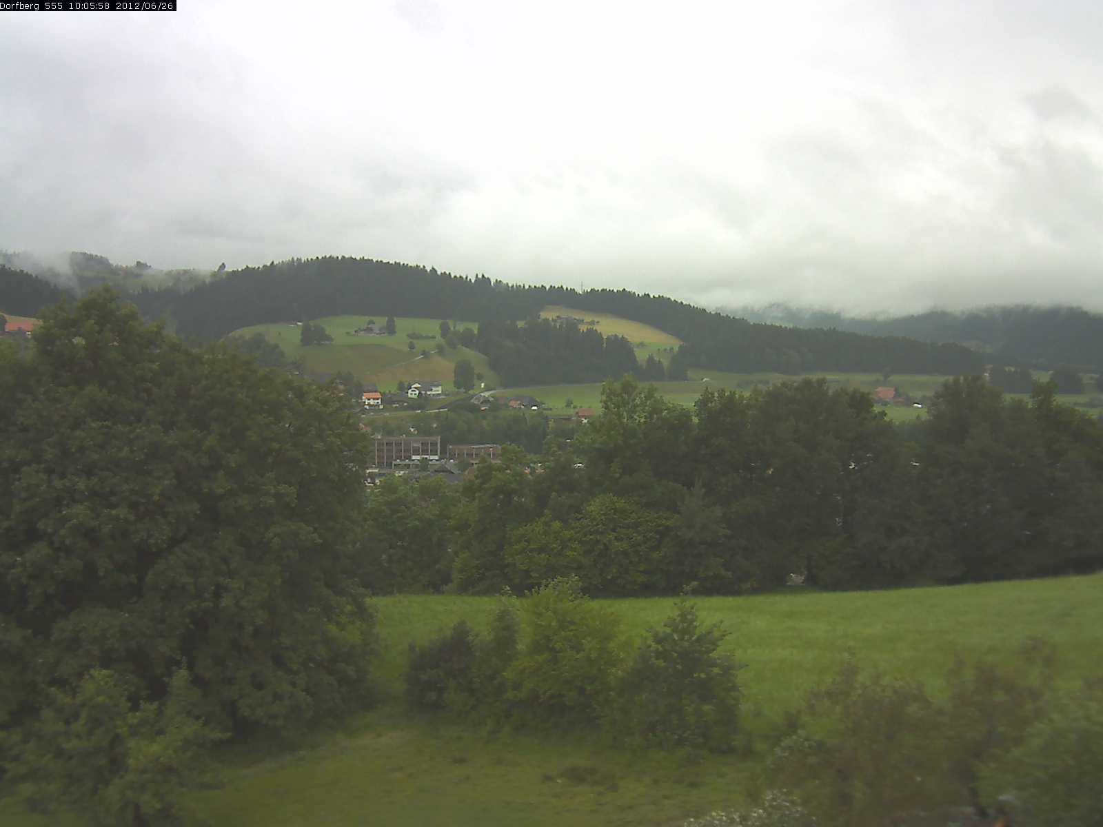 Webcam-Bild: Aussicht vom Dorfberg in Langnau 20120626-100600