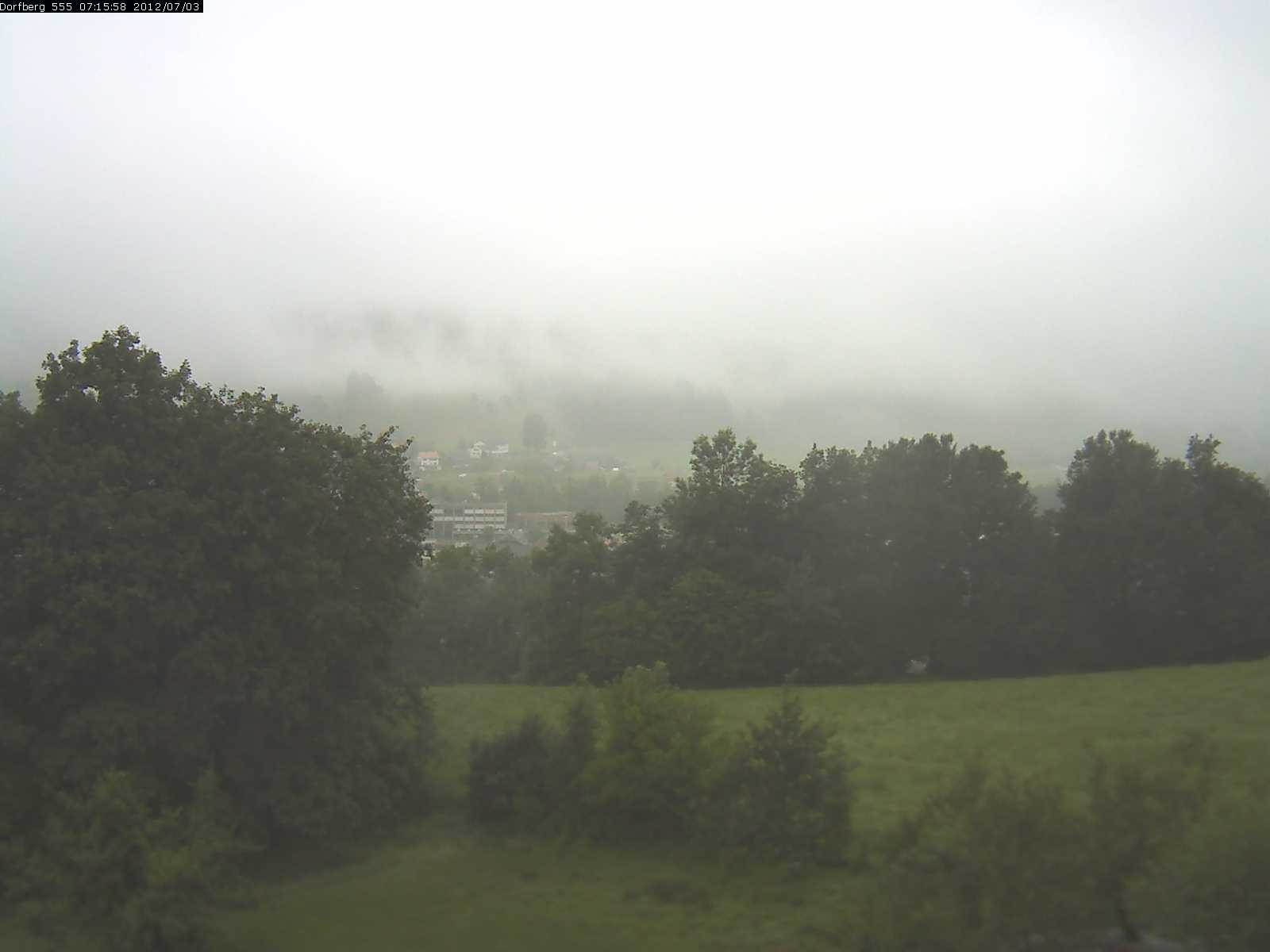 Webcam-Bild: Aussicht vom Dorfberg in Langnau 20120703-071600