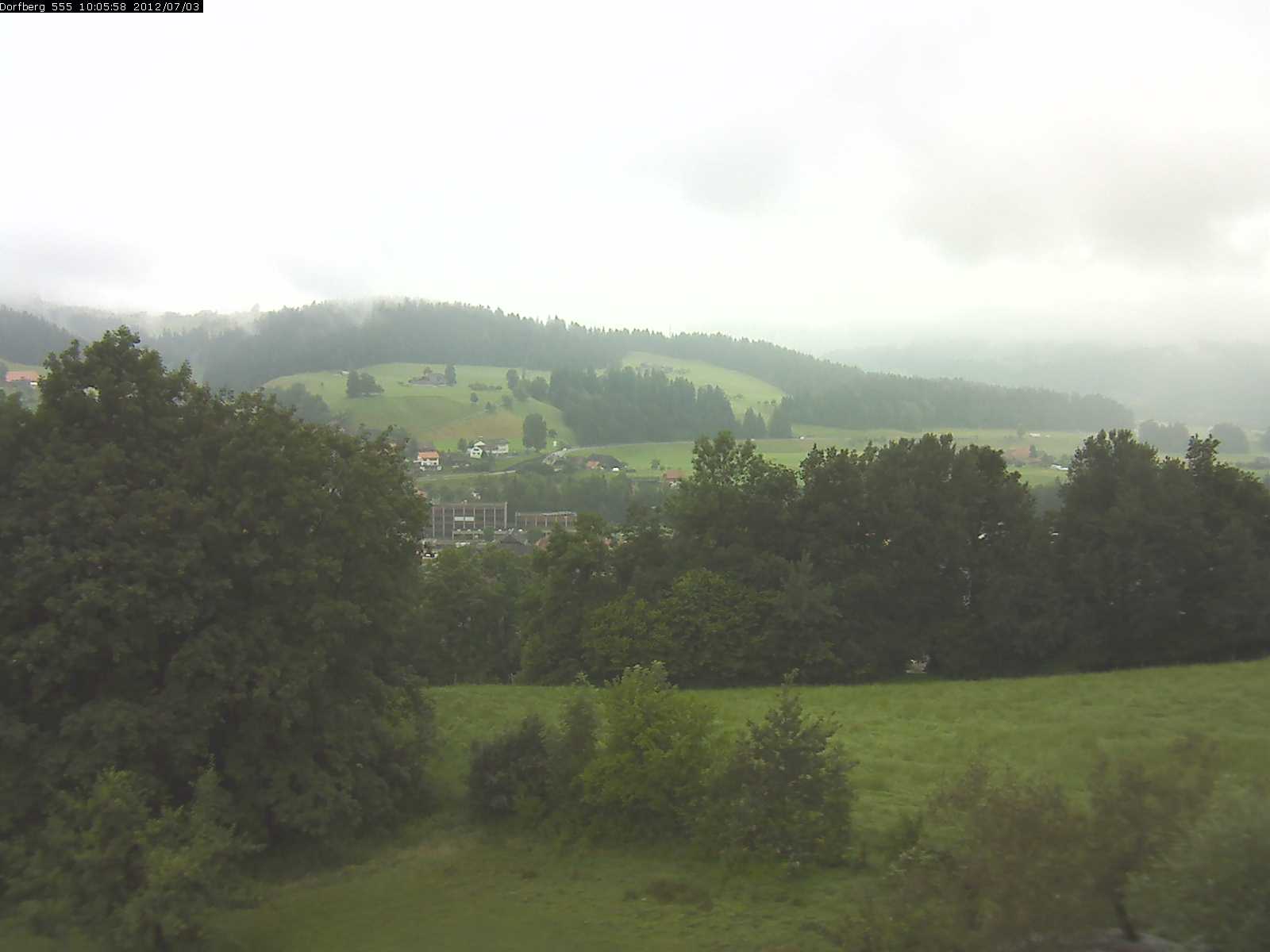 Webcam-Bild: Aussicht vom Dorfberg in Langnau 20120703-100600