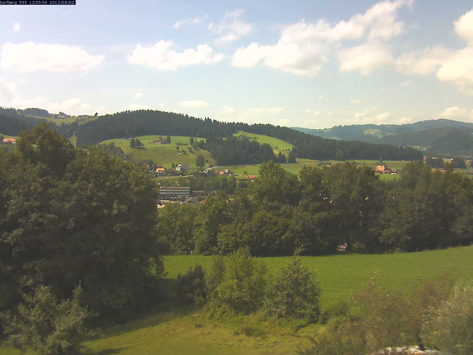 Webcam-Bild: Aussicht vom Dorfberg in Langnau 20120802-120600