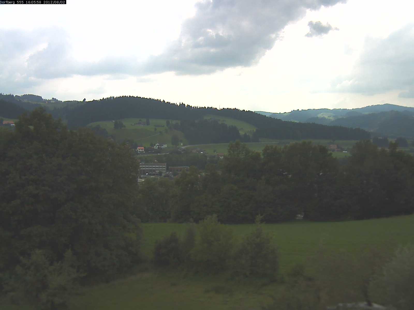 Webcam-Bild: Aussicht vom Dorfberg in Langnau 20120802-160600