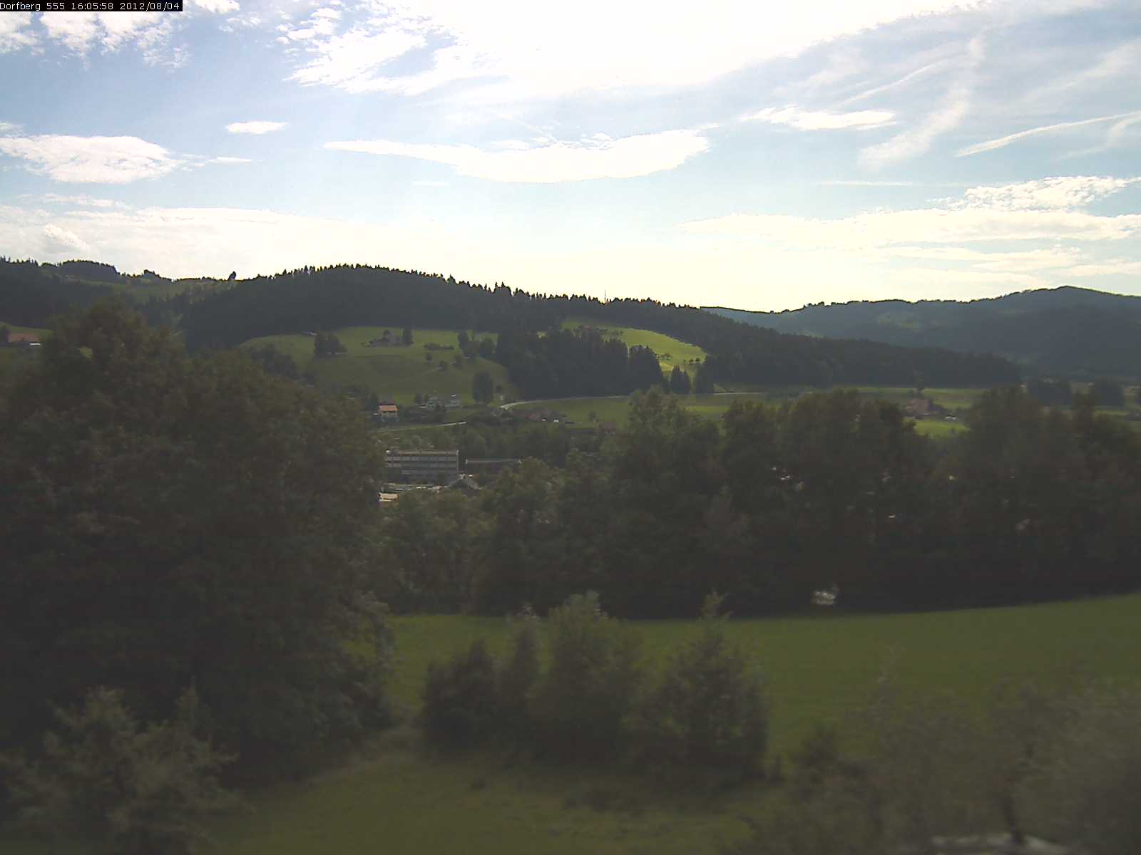 Webcam-Bild: Aussicht vom Dorfberg in Langnau 20120804-160600