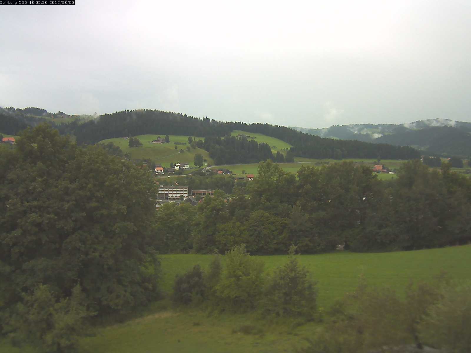 Webcam-Bild: Aussicht vom Dorfberg in Langnau 20120805-100600