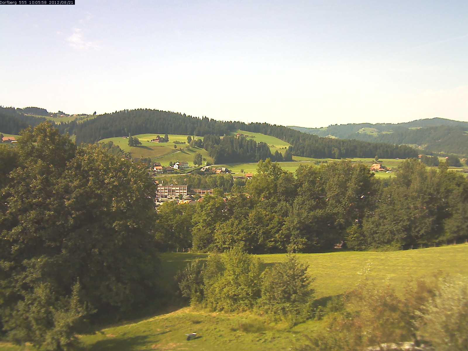Webcam-Bild: Aussicht vom Dorfberg in Langnau 20120821-100600