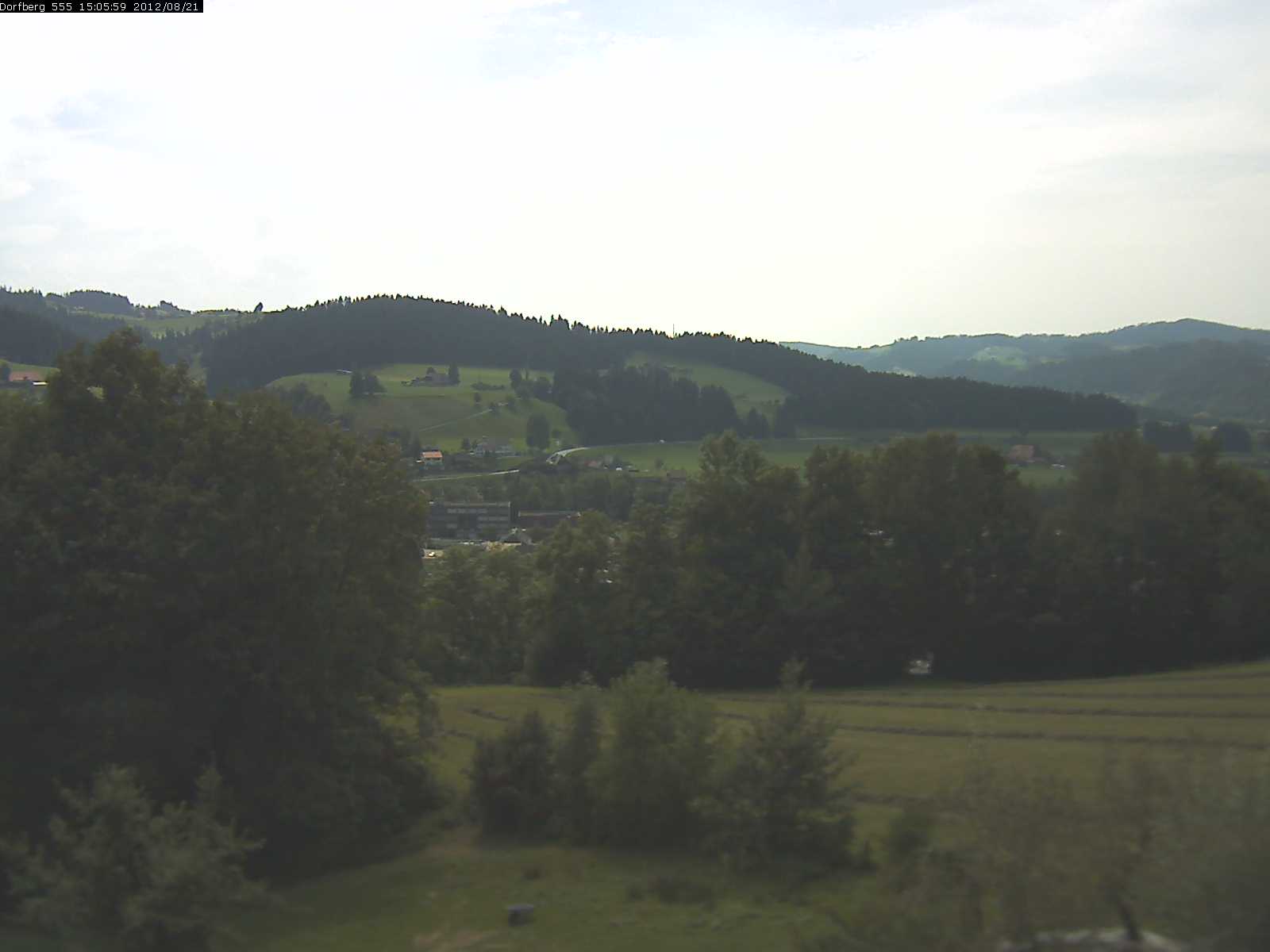 Webcam-Bild: Aussicht vom Dorfberg in Langnau 20120821-150600