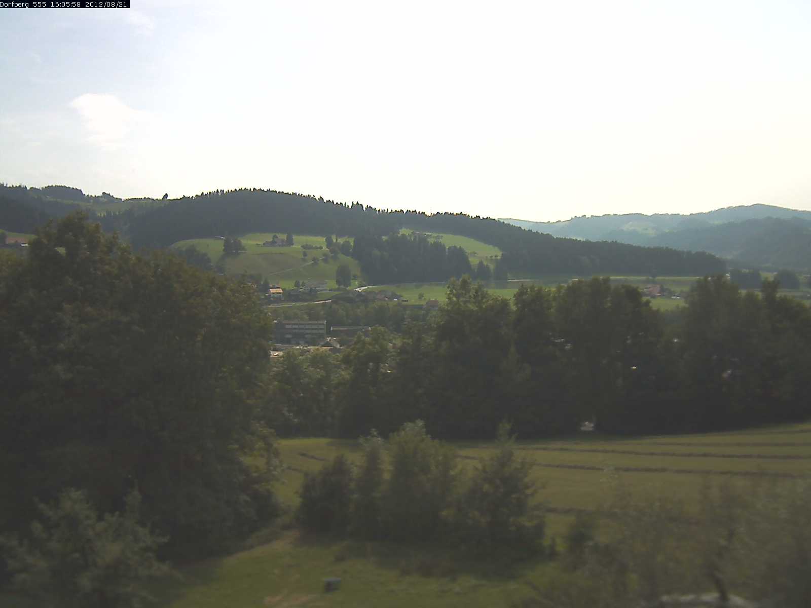 Webcam-Bild: Aussicht vom Dorfberg in Langnau 20120821-160600