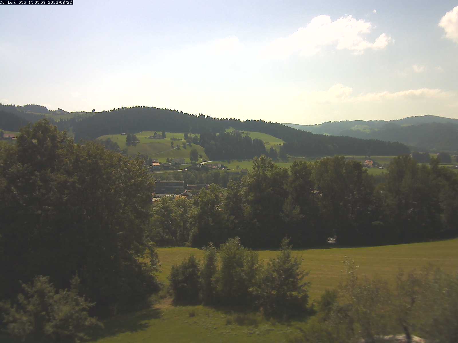 Webcam-Bild: Aussicht vom Dorfberg in Langnau 20120822-150600