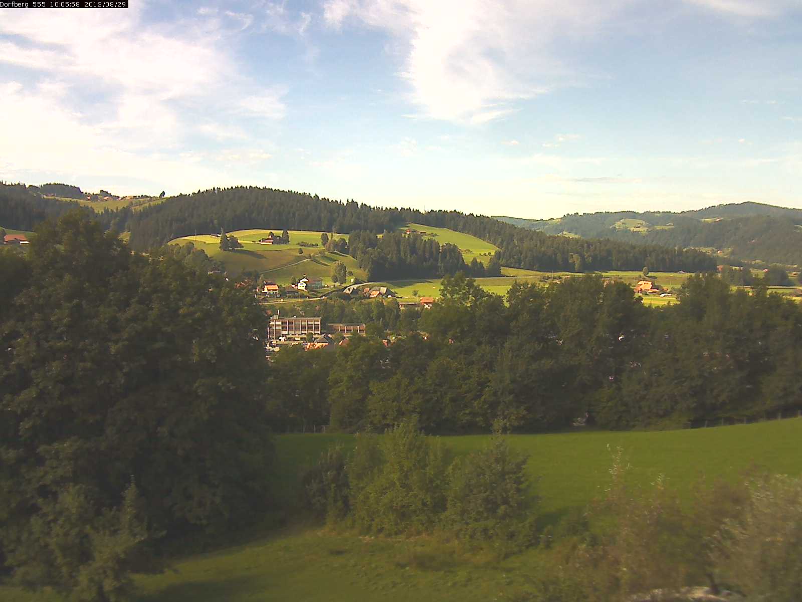 Webcam-Bild: Aussicht vom Dorfberg in Langnau 20120829-100600