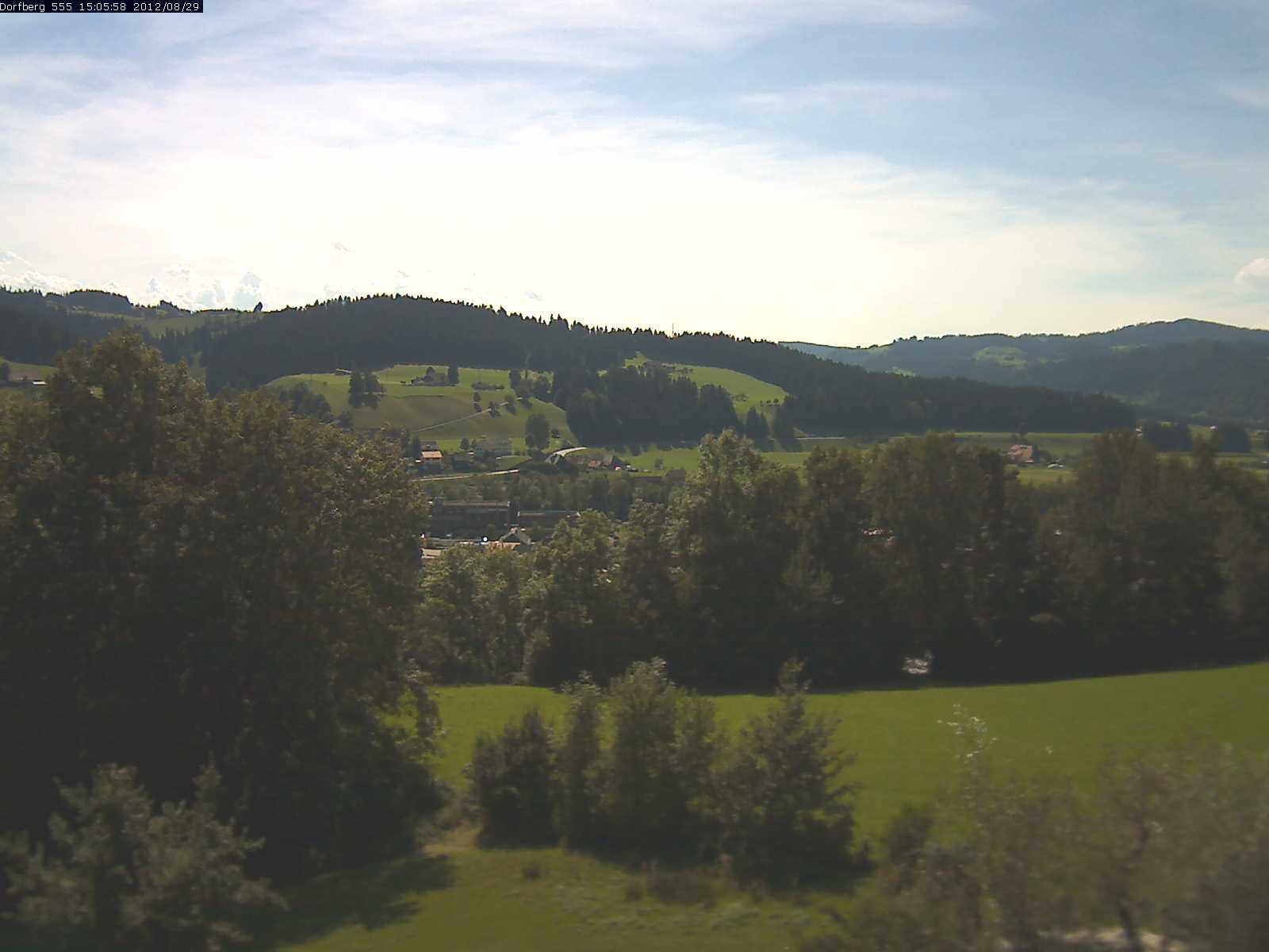 Webcam-Bild: Aussicht vom Dorfberg in Langnau 20120829-150600