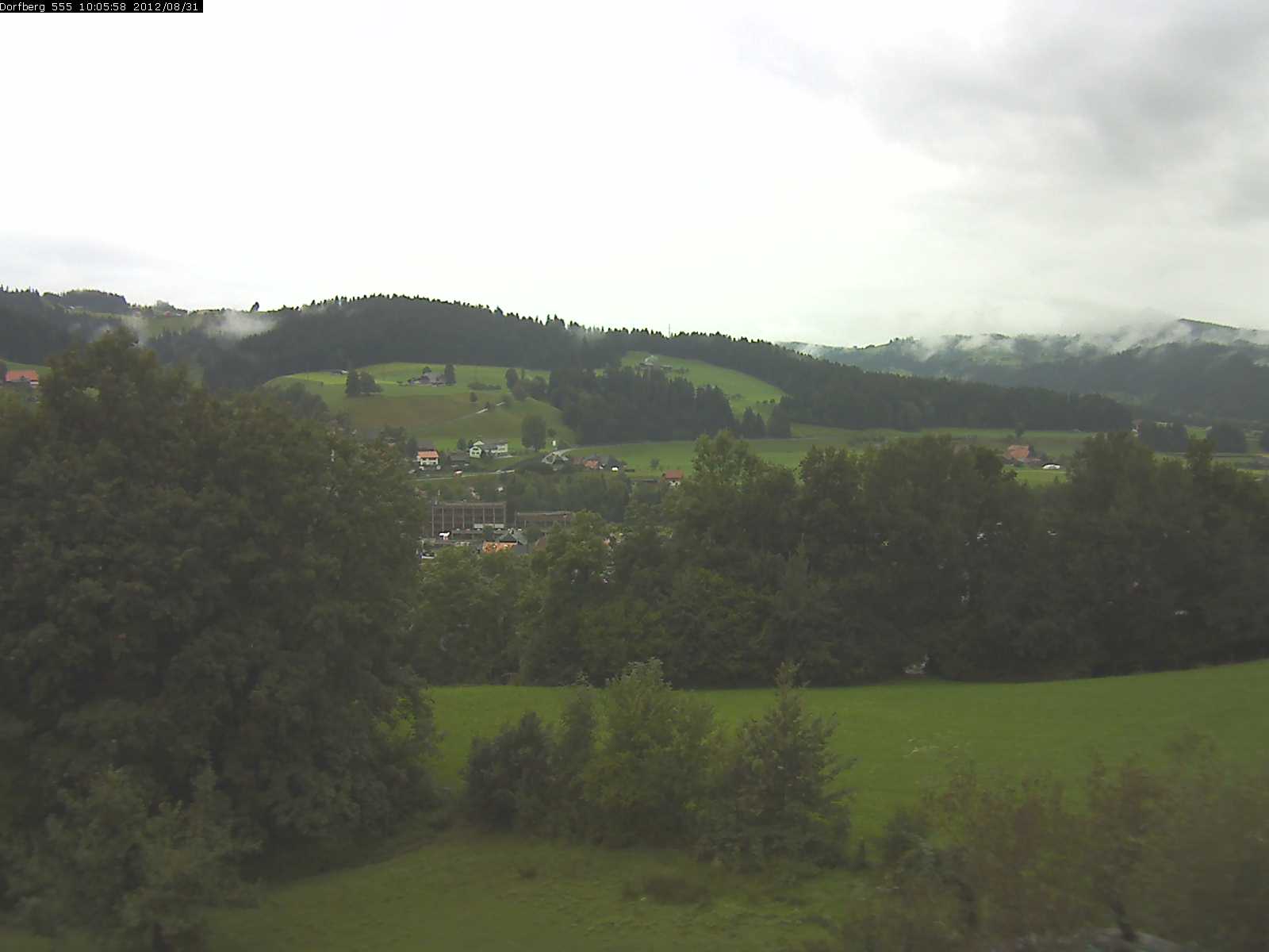 Webcam-Bild: Aussicht vom Dorfberg in Langnau 20120831-100600