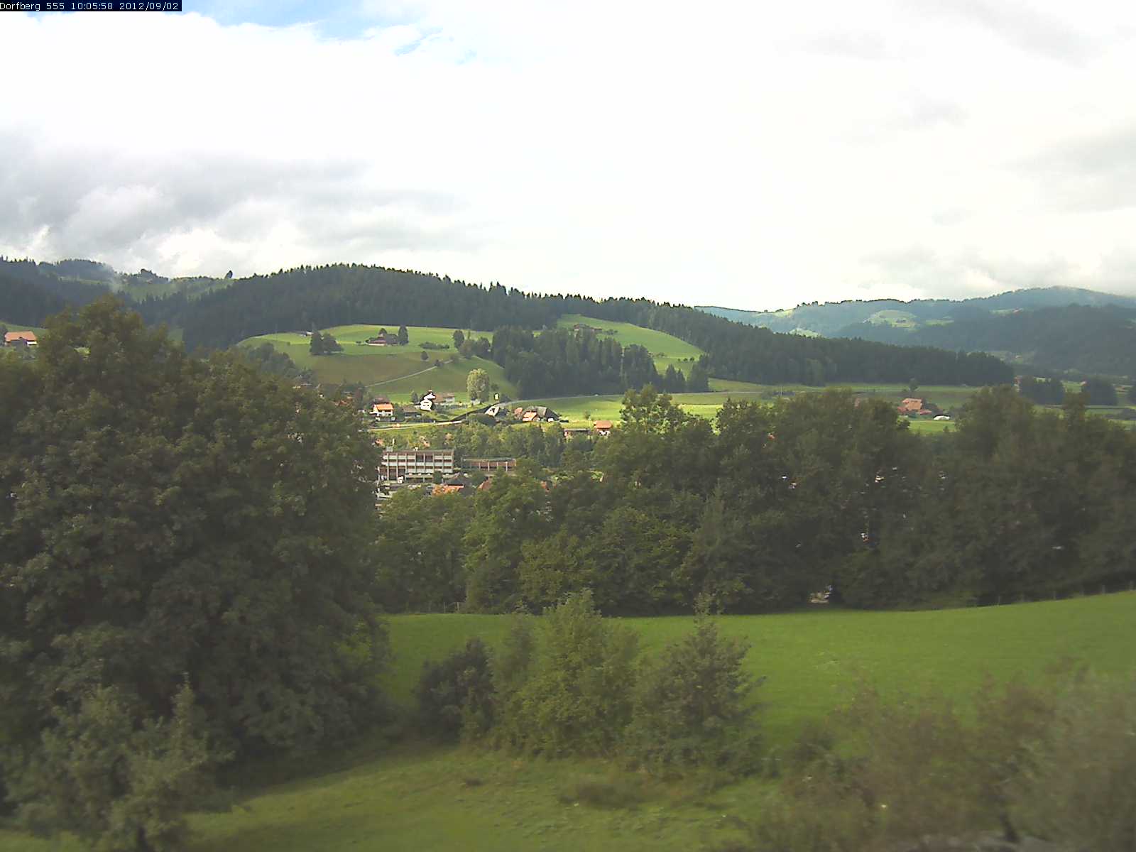 Webcam-Bild: Aussicht vom Dorfberg in Langnau 20120902-100600