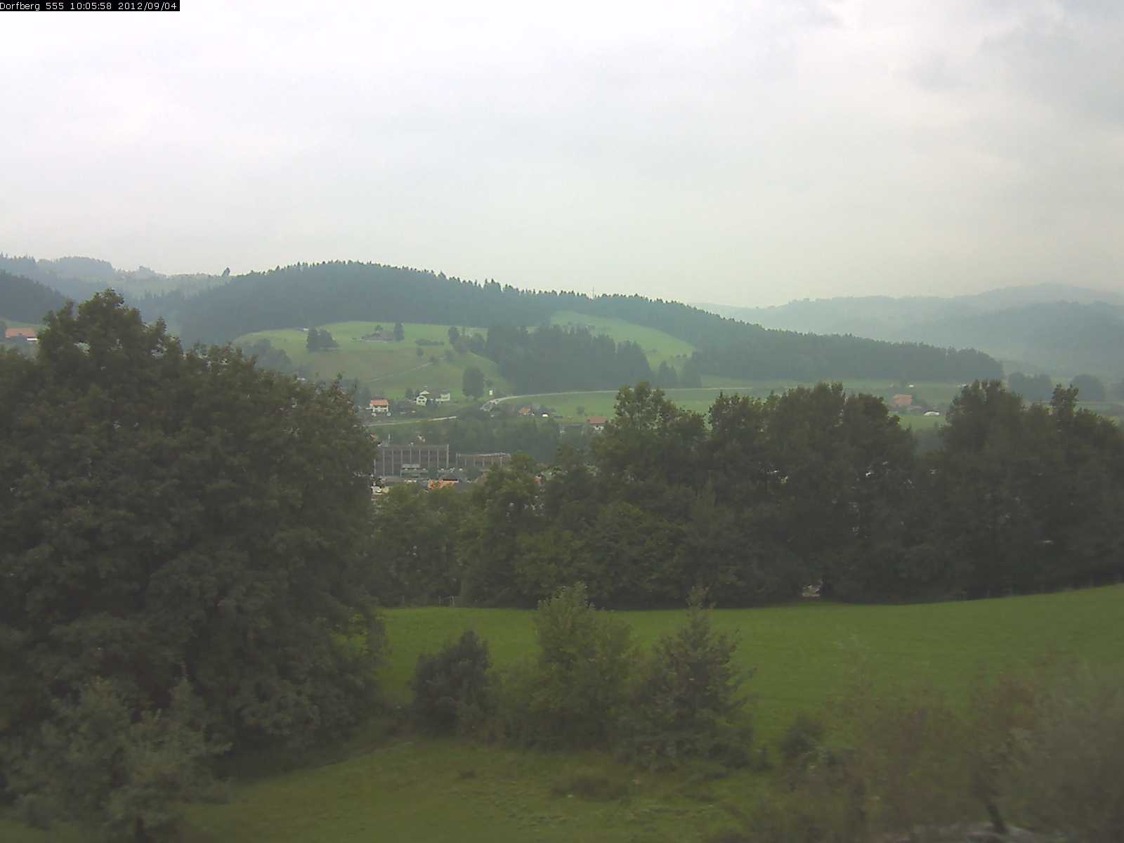 Webcam-Bild: Aussicht vom Dorfberg in Langnau 20120904-100600
