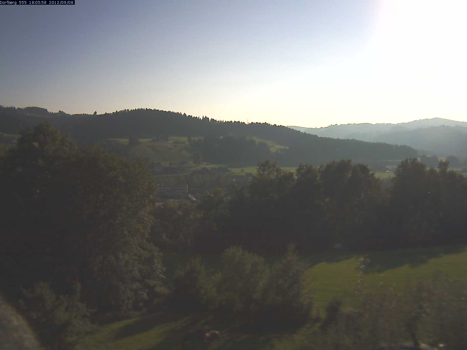 Webcam-Bild: Aussicht vom Dorfberg in Langnau 20120908-180600