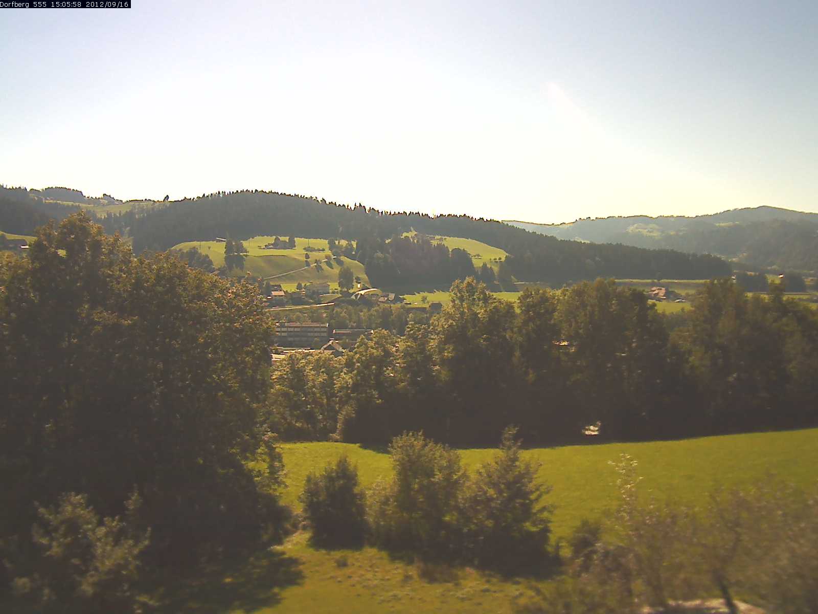 Webcam-Bild: Aussicht vom Dorfberg in Langnau 20120916-150600
