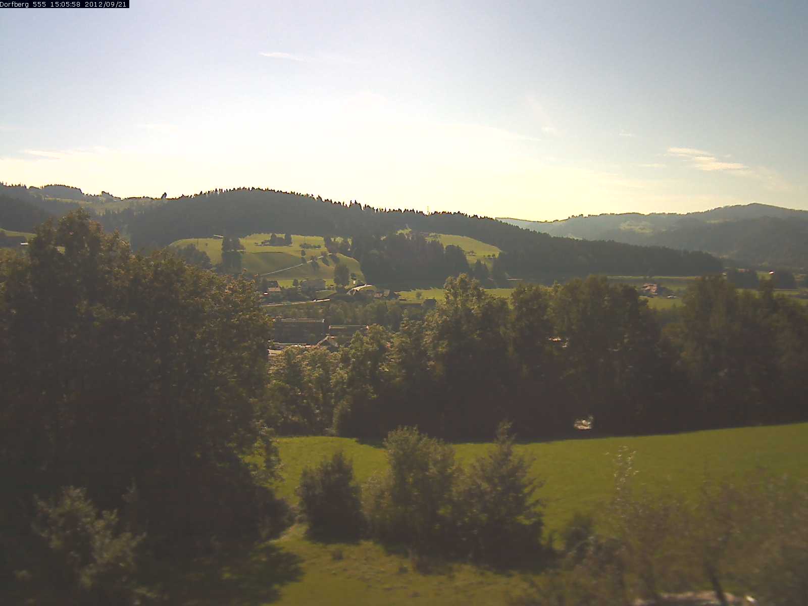 Webcam-Bild: Aussicht vom Dorfberg in Langnau 20120921-150600