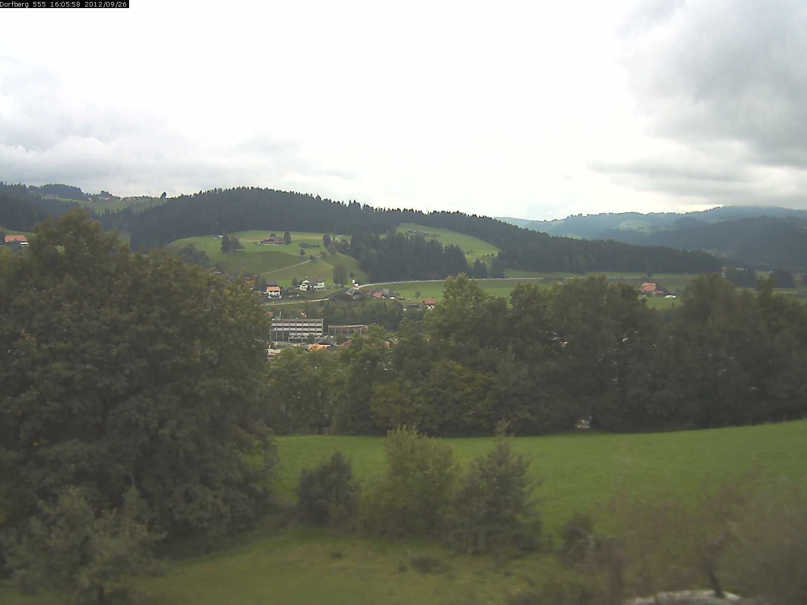 Webcam-Bild: Aussicht vom Dorfberg in Langnau 20120926-160600