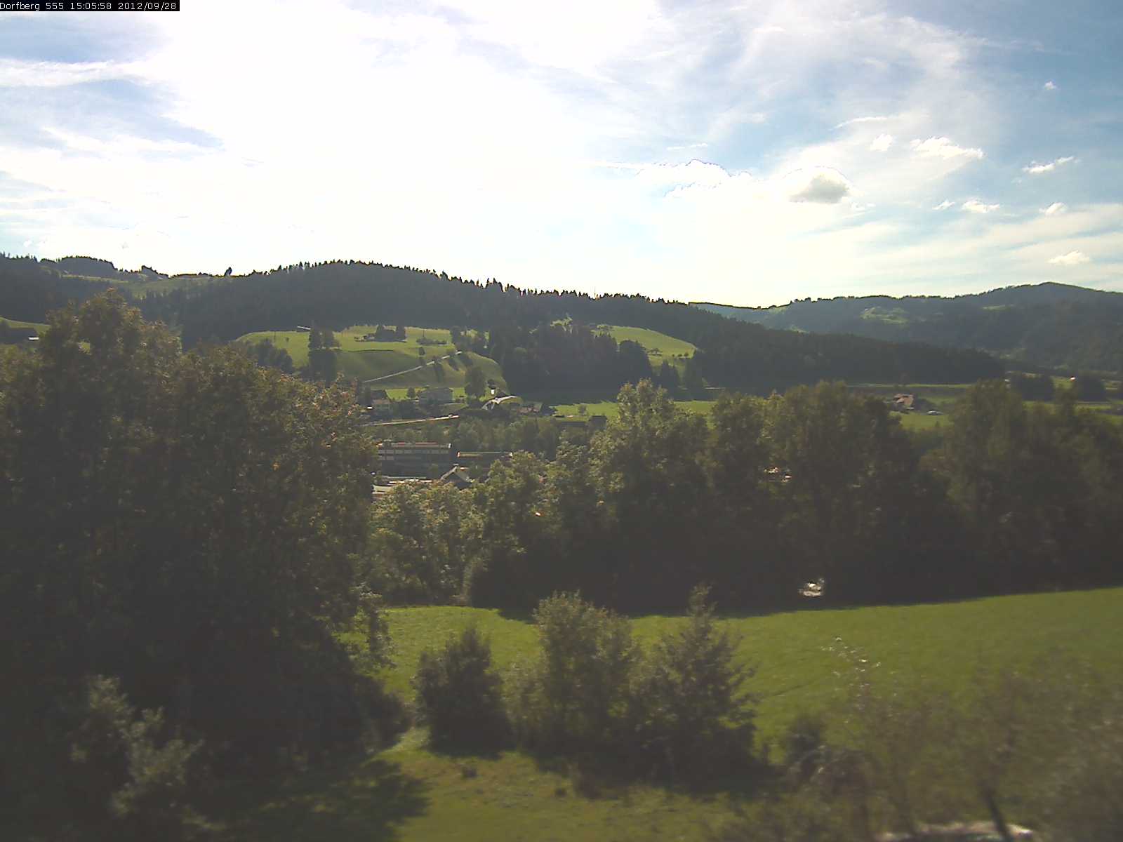 Webcam-Bild: Aussicht vom Dorfberg in Langnau 20120928-150600