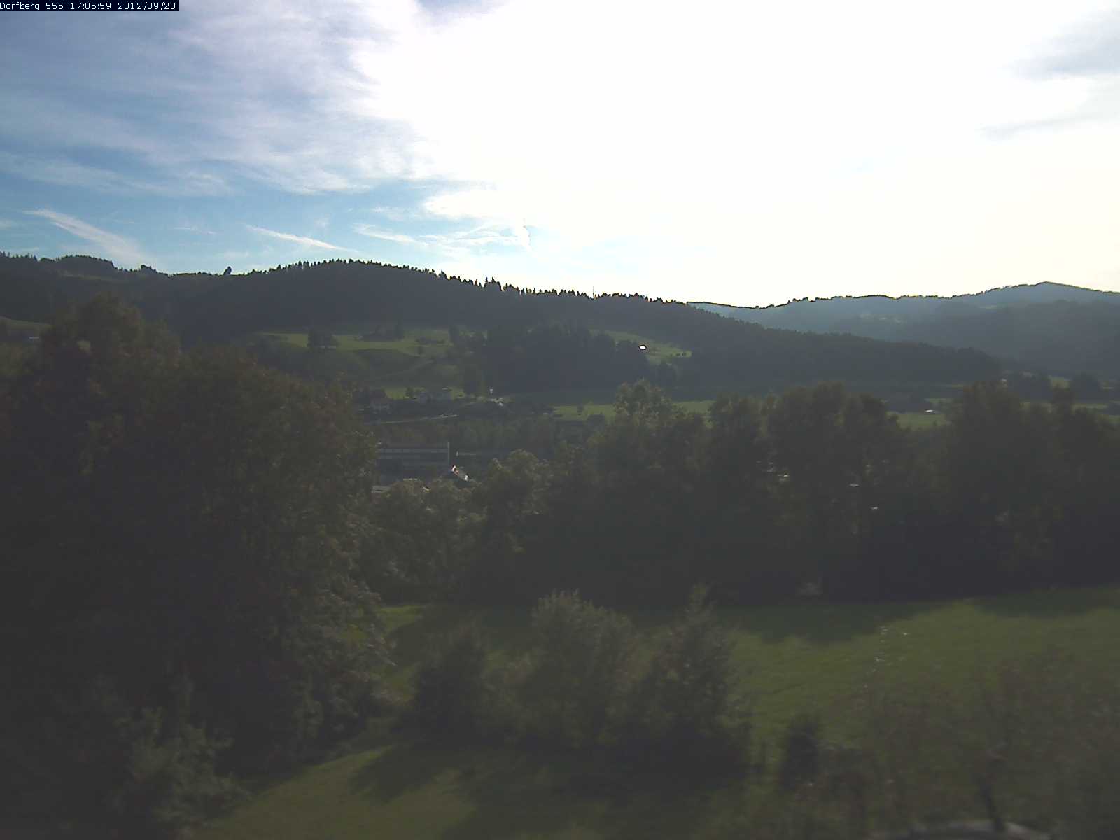 Webcam-Bild: Aussicht vom Dorfberg in Langnau 20120928-170600
