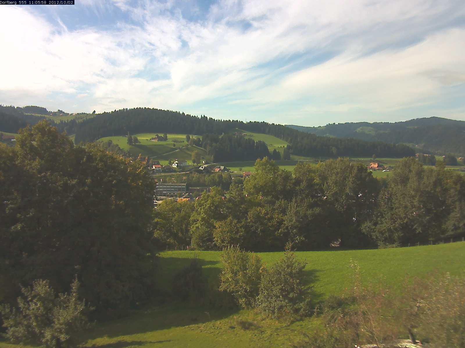 Webcam-Bild: Aussicht vom Dorfberg in Langnau 20121002-110600