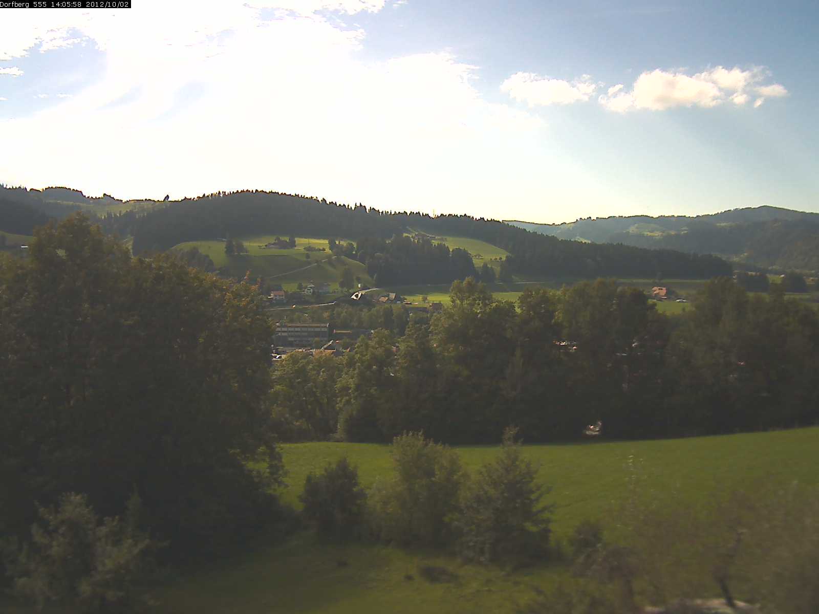 Webcam-Bild: Aussicht vom Dorfberg in Langnau 20121002-140600