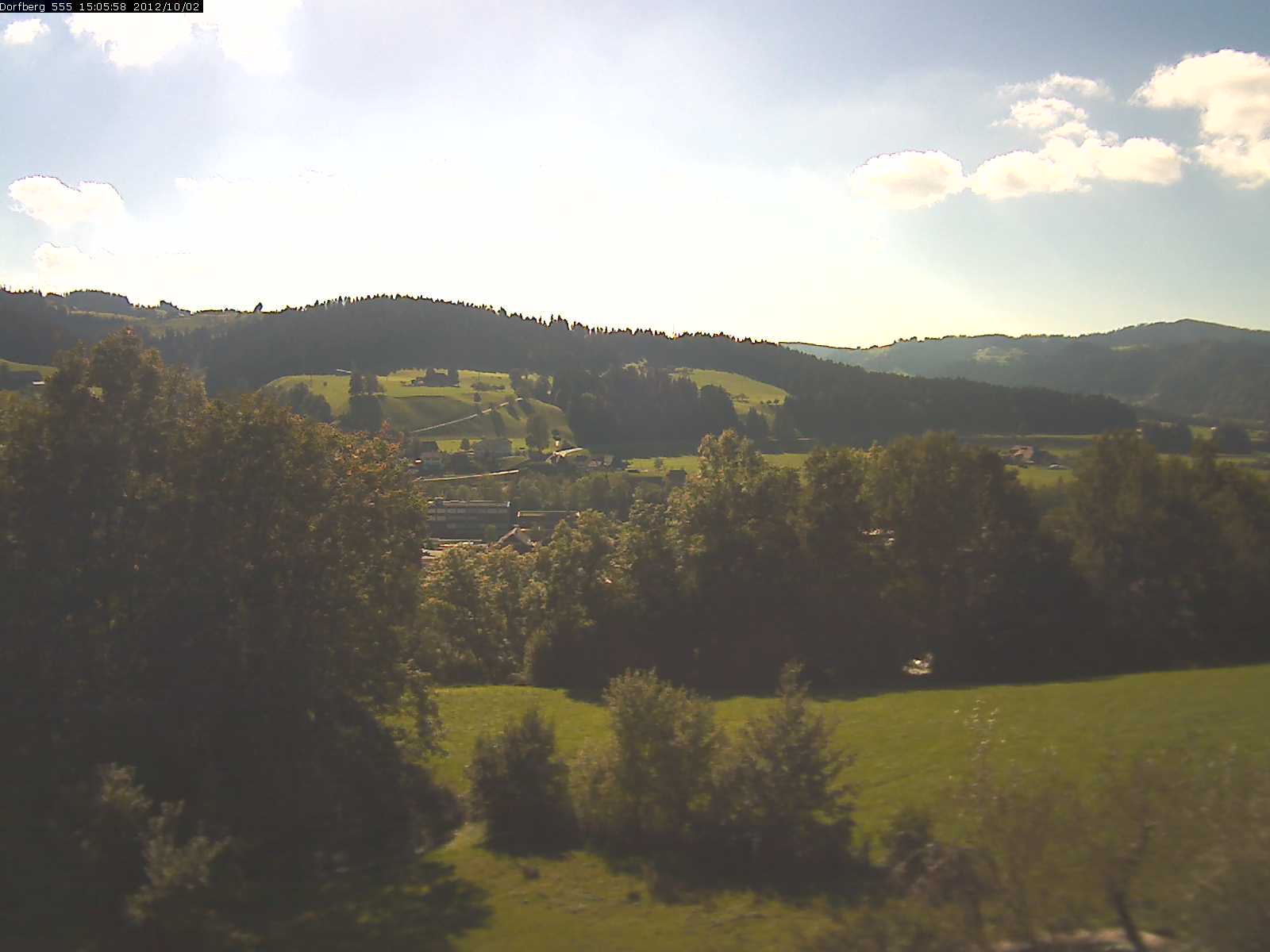 Webcam-Bild: Aussicht vom Dorfberg in Langnau 20121002-150600